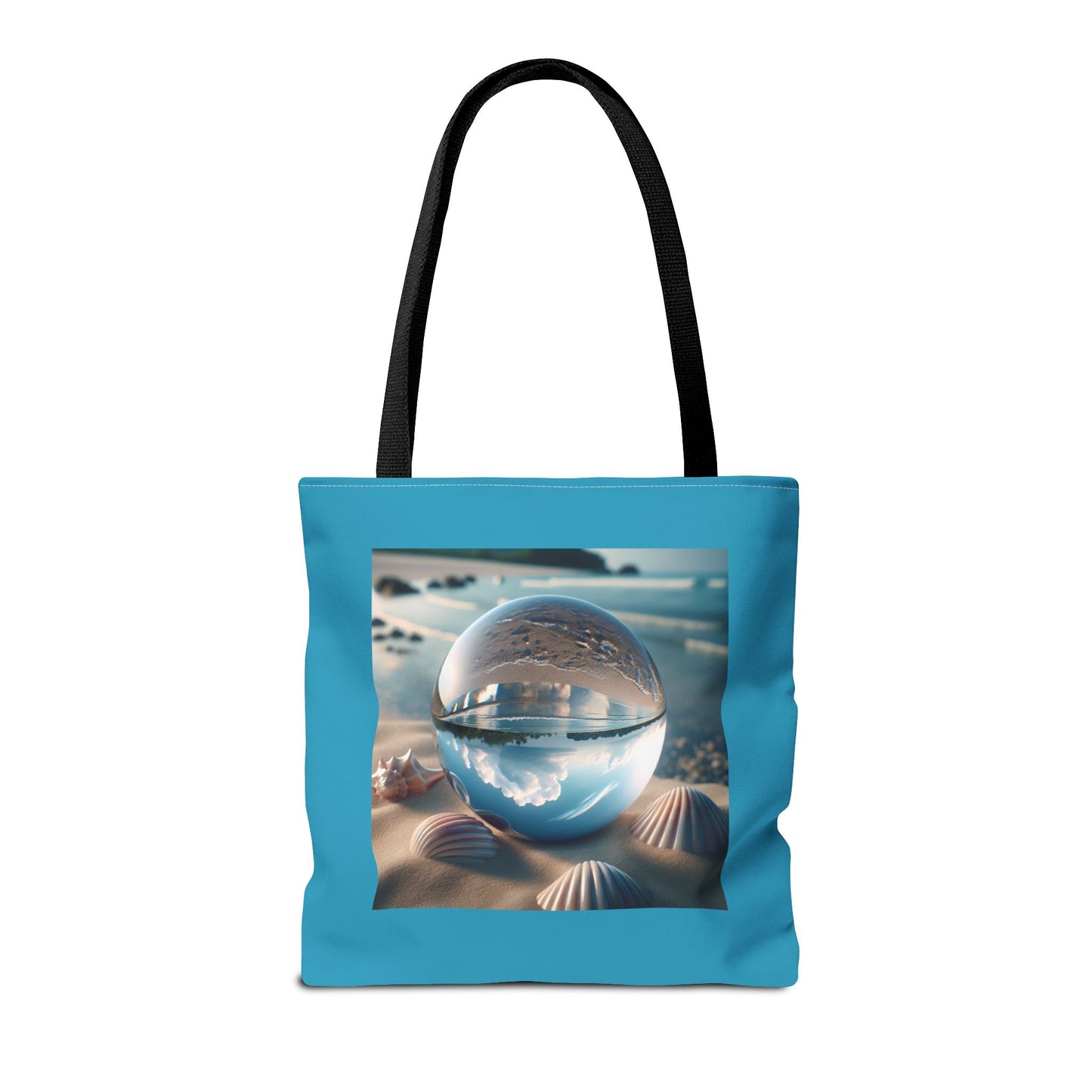 Crystal Ball With Shells Tote Bag - 3 Sizes