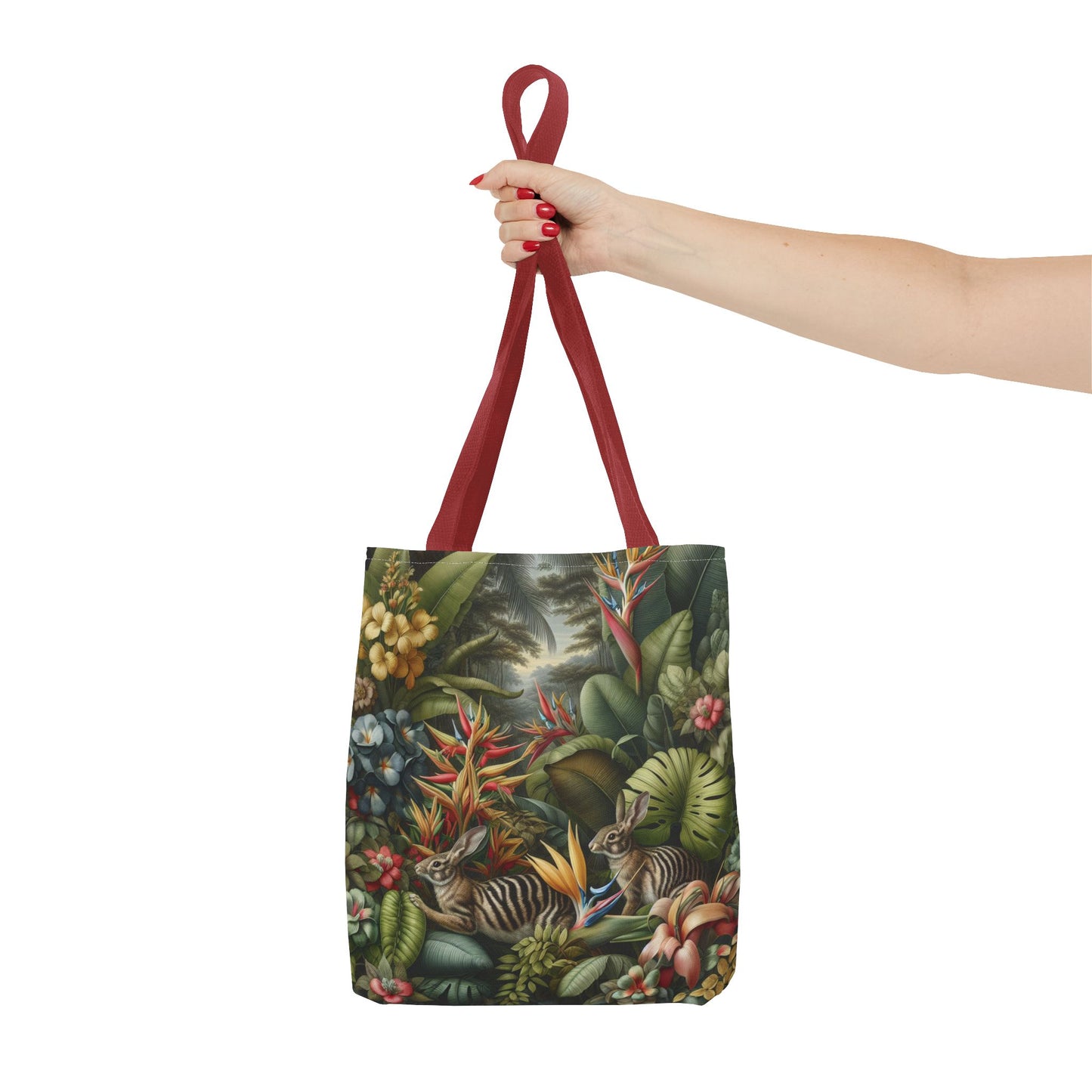 Rainforest Rabbit Outing Tote Bag - 3 Sizes