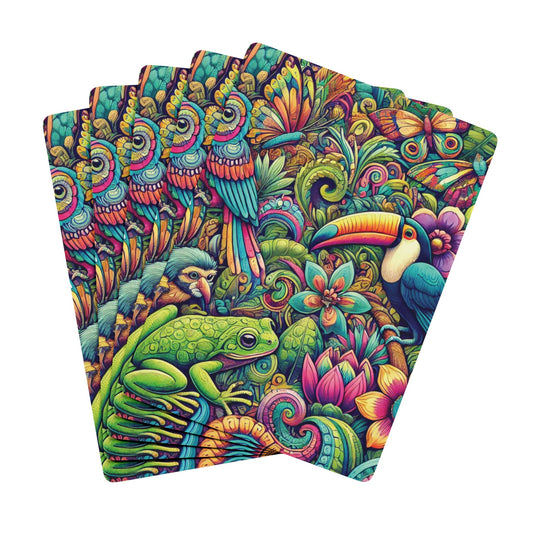 Poker Playing Cards - Rainforest Funday