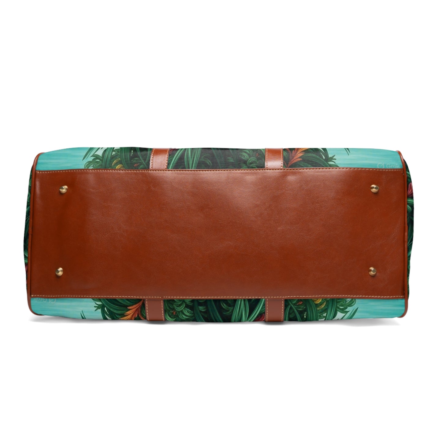 Tropical Waterproof Travel Bag - Perfect for Beach Getaways / Tiny Palm Island