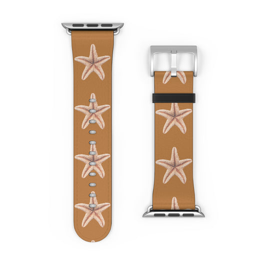 Apple Watch Band - Real Starfish/Lt. Brown
