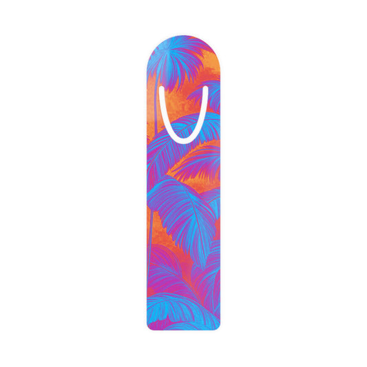 Bookmark - Aluminum, Palm Serenity, Heatwave