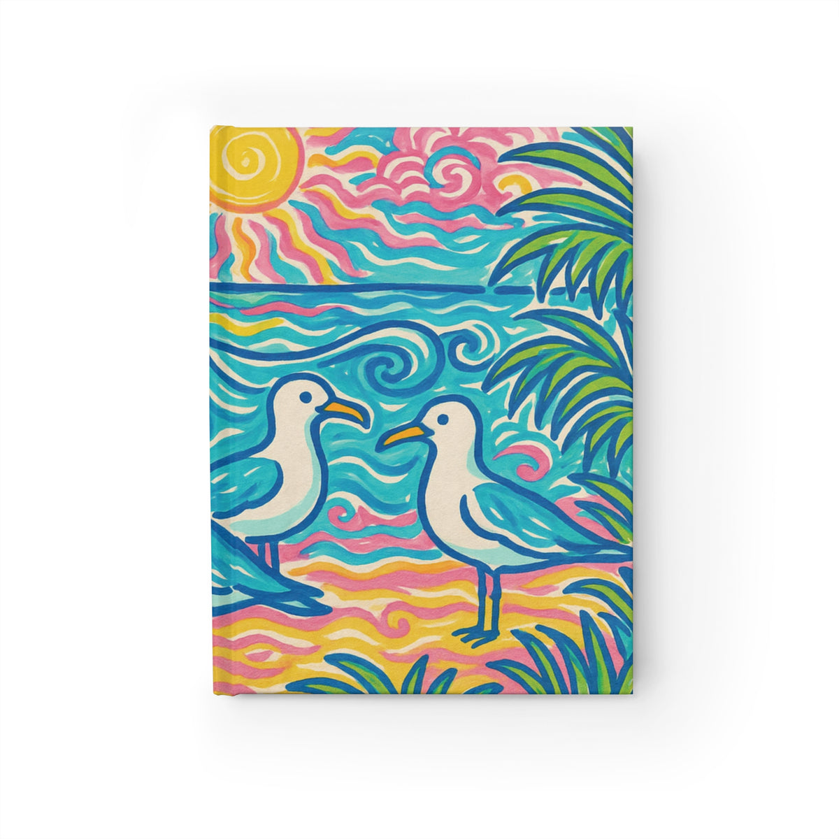 Beach Seagulls Journal - 5" x 7"