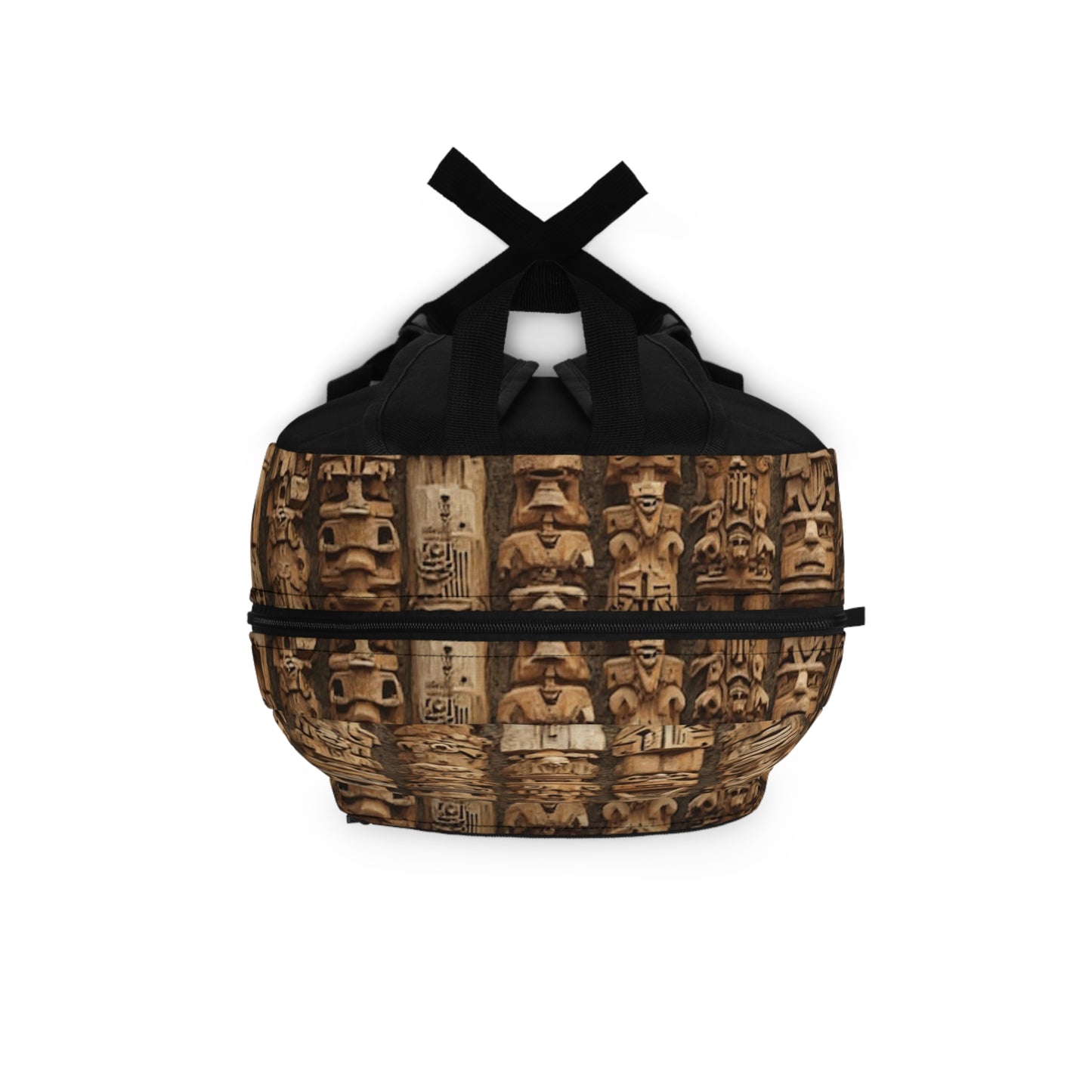 Tropical Backpack  / Ancient Tiki Totems