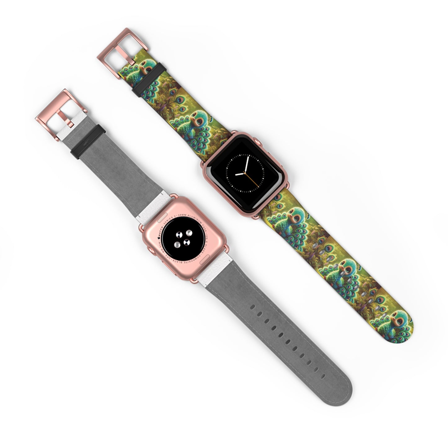 Apple Watch Band - Tropical Baby Peacock