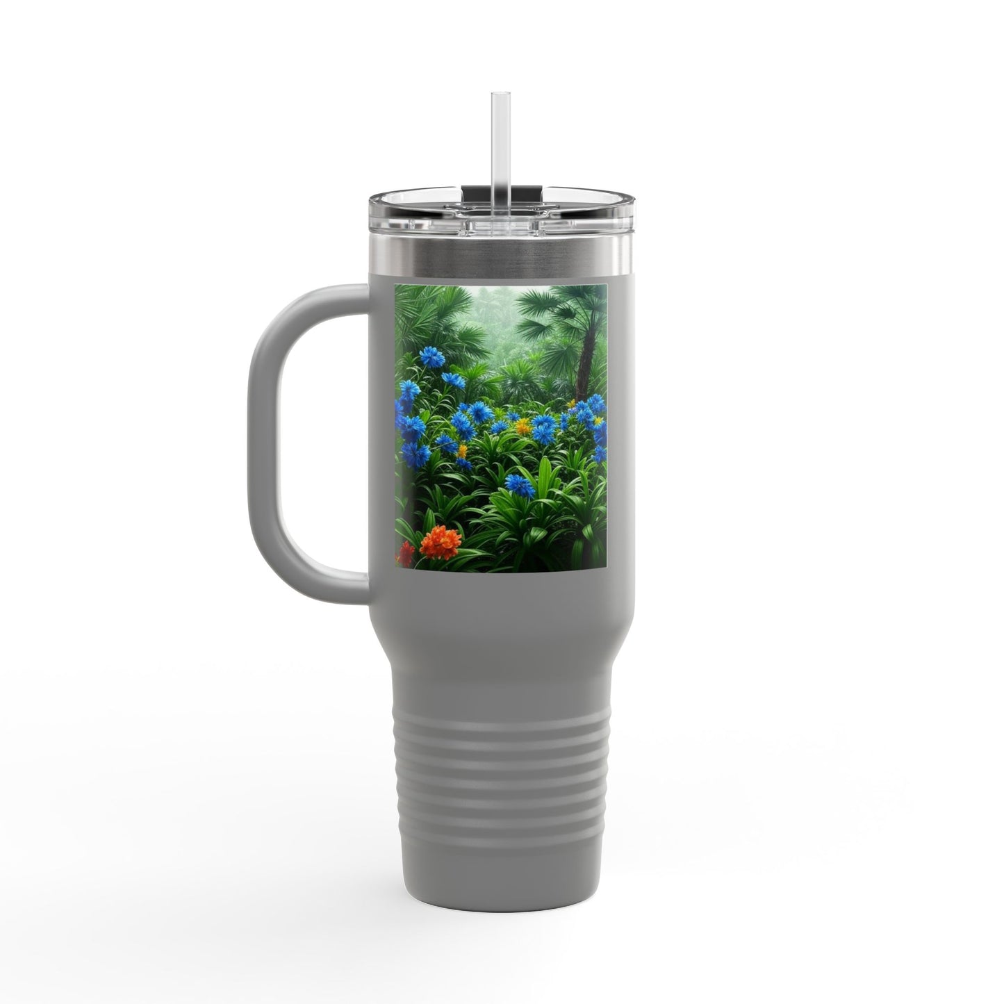 After the Rainforest Rain Insulated Travel Mug - 40oz - Perfect for Outdoor Adventures