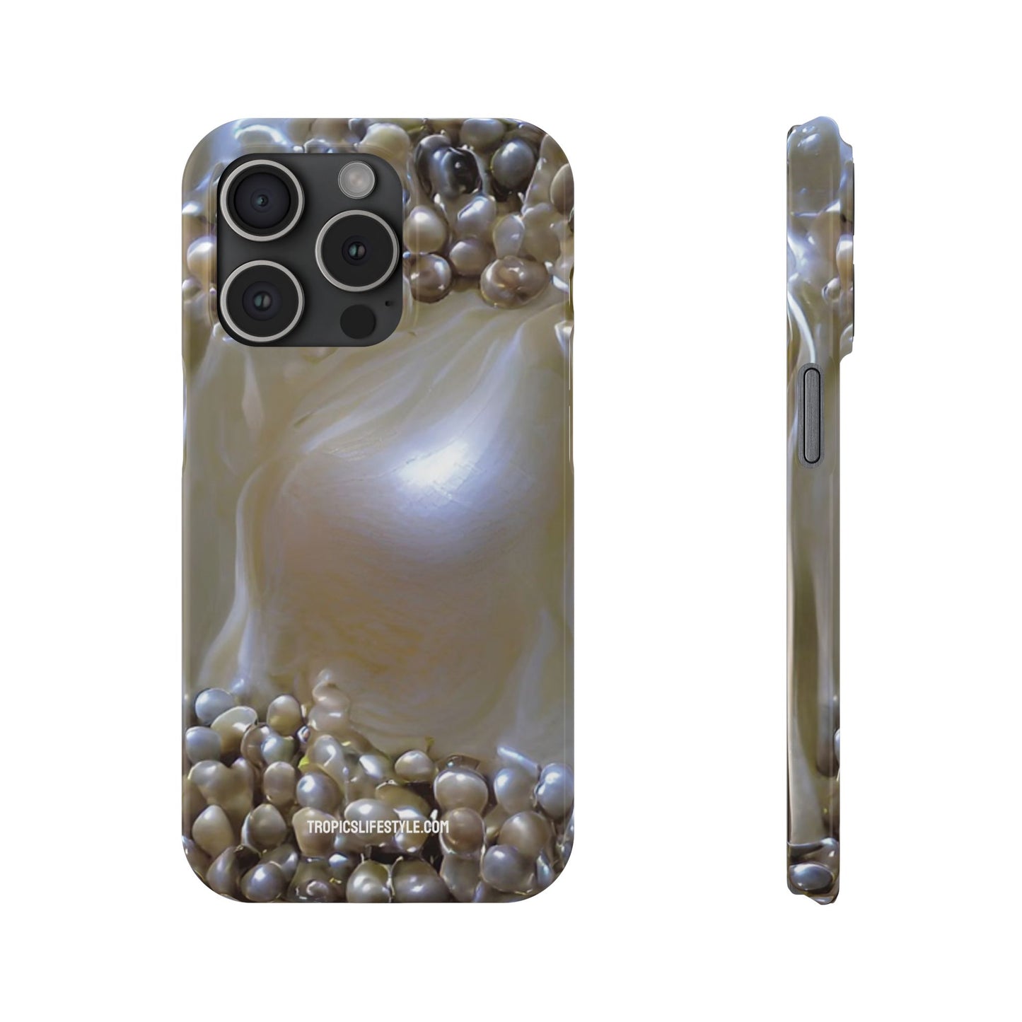 Slim Phone Cases - Natural Pearls Dream