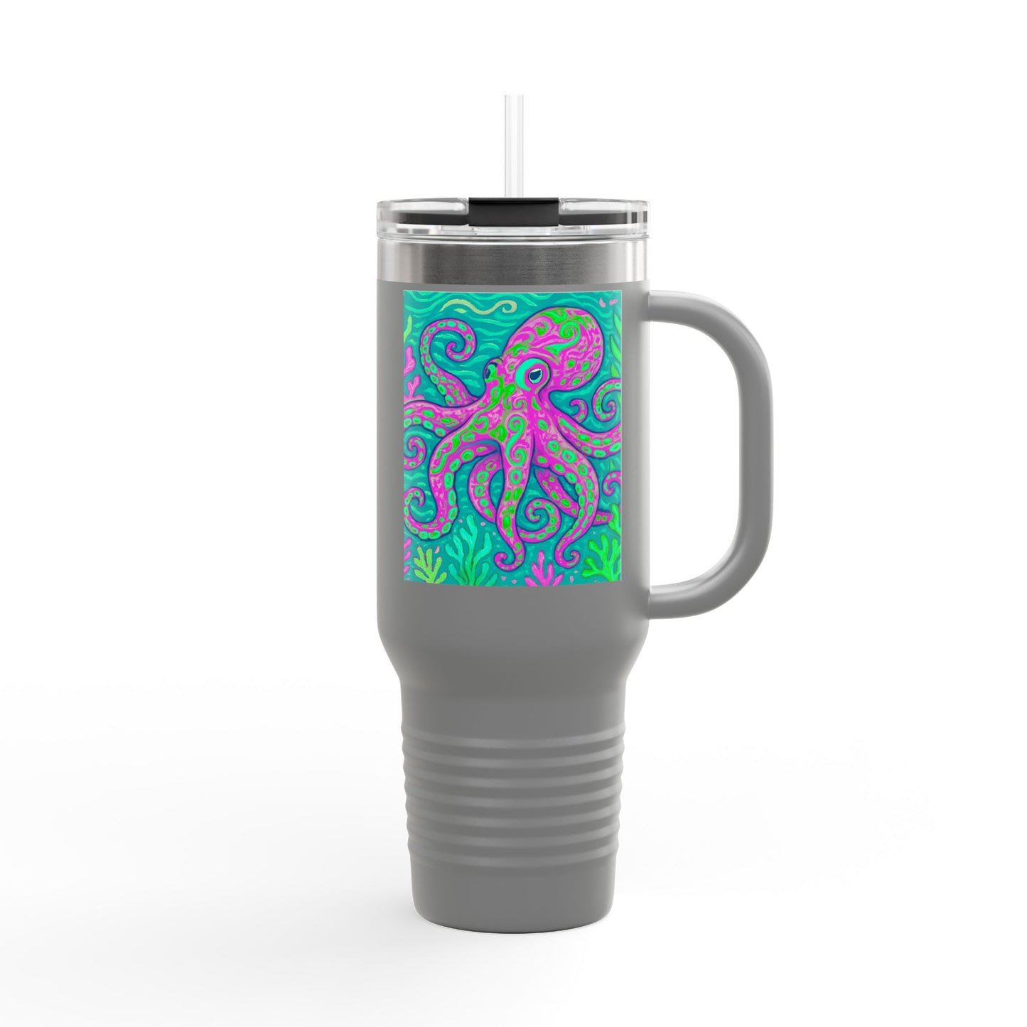 Kraken Joe/Gamma Insulated Travel Mug - 40oz - Perfect for Outdoor Adventures