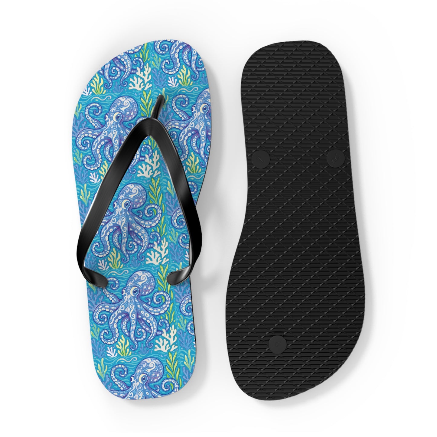 Flip Flops - Blue Kraken Joe