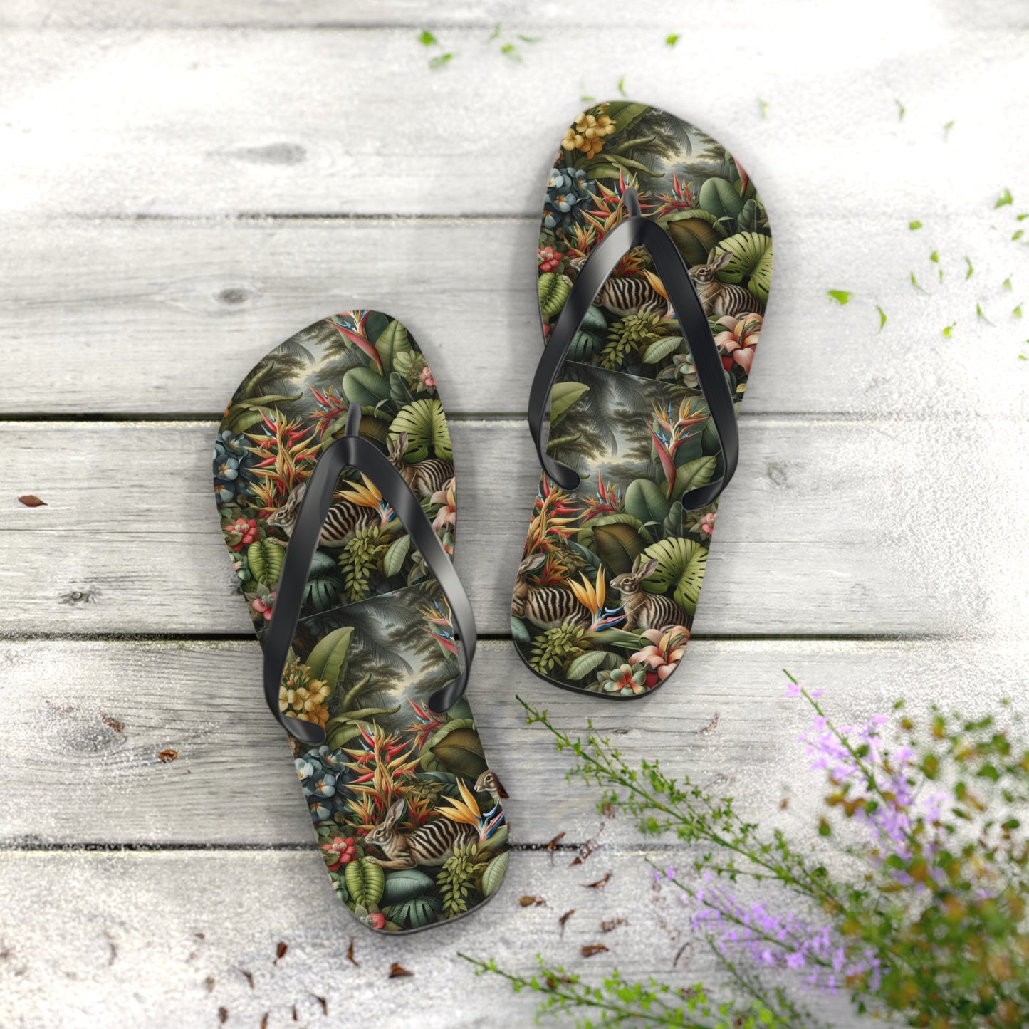 Flip Flops - Rainforest Rabbit Outing