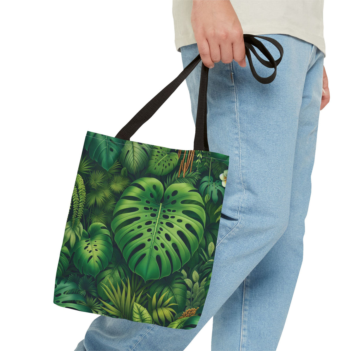 Rainforest Greenery Tote Bag - 3 Sizes