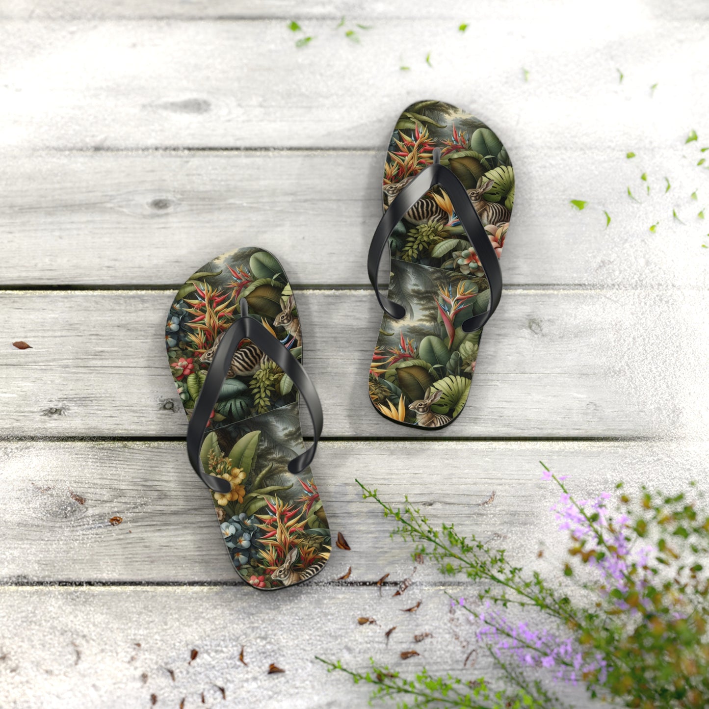 Flip Flops - Rainforest Rabbit Outing