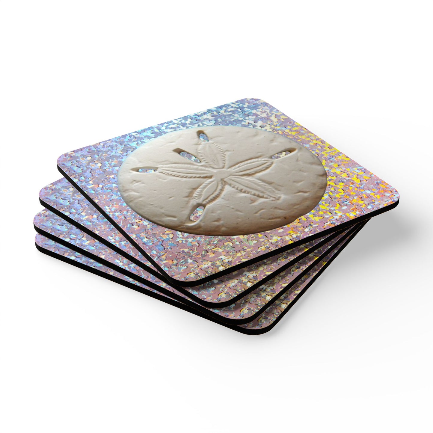 Coaster Set - Disco Sand Dollar