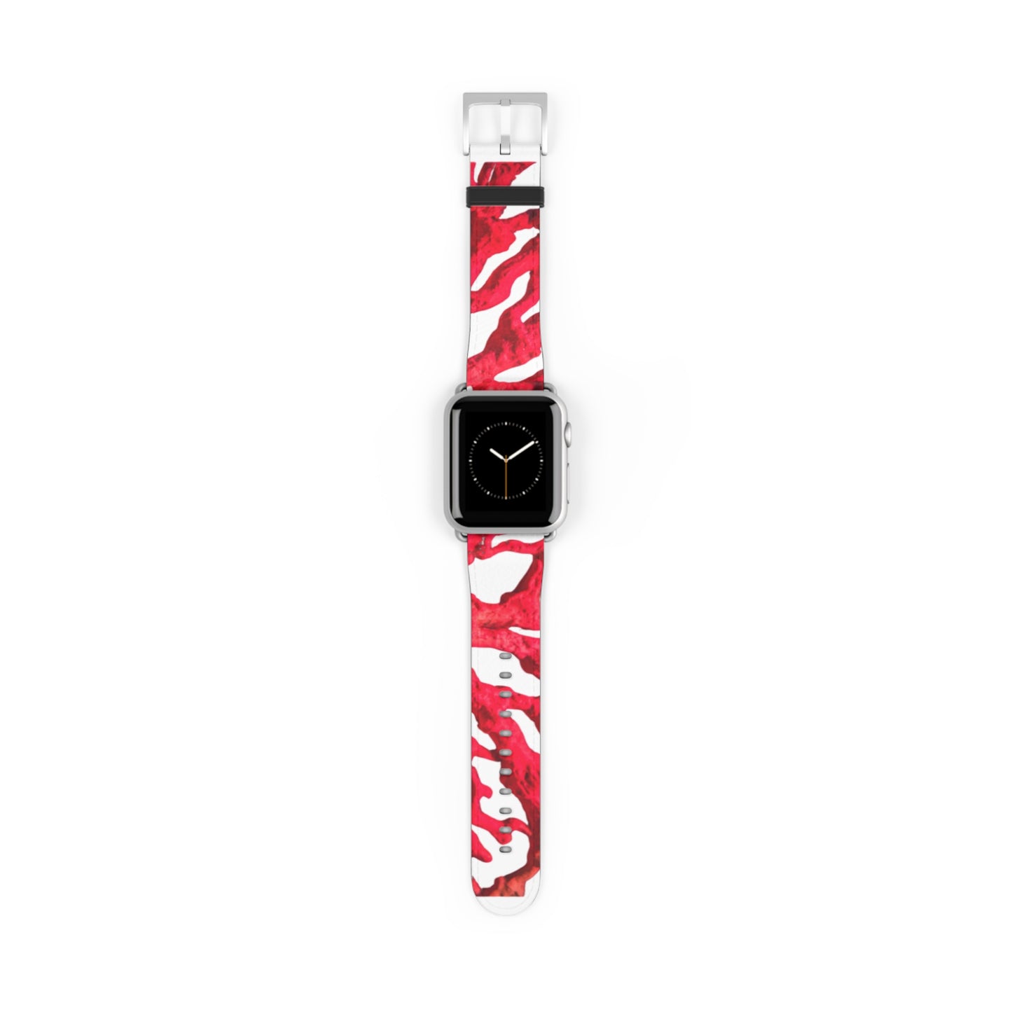 Apple Watch Band - Red Coral, white background