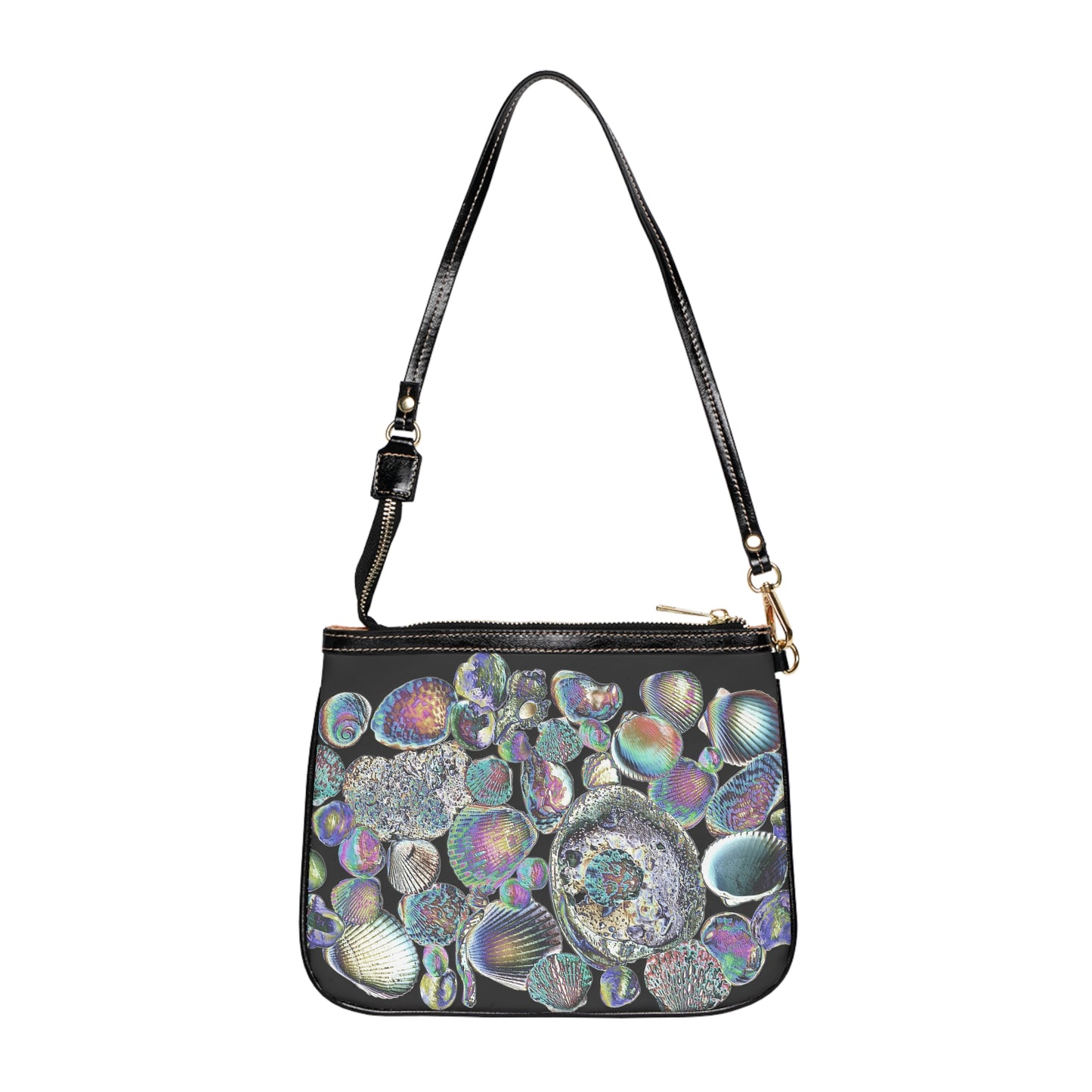 Tropical Beach Small Shoulder Bag | Stylish Crossbody Purse / Heatwave Shell Collection