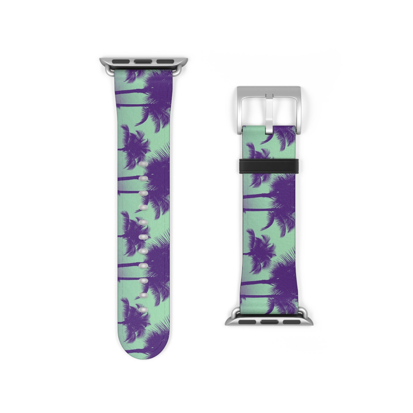 Apple Watch Band - Tropical Palm Glow Minty