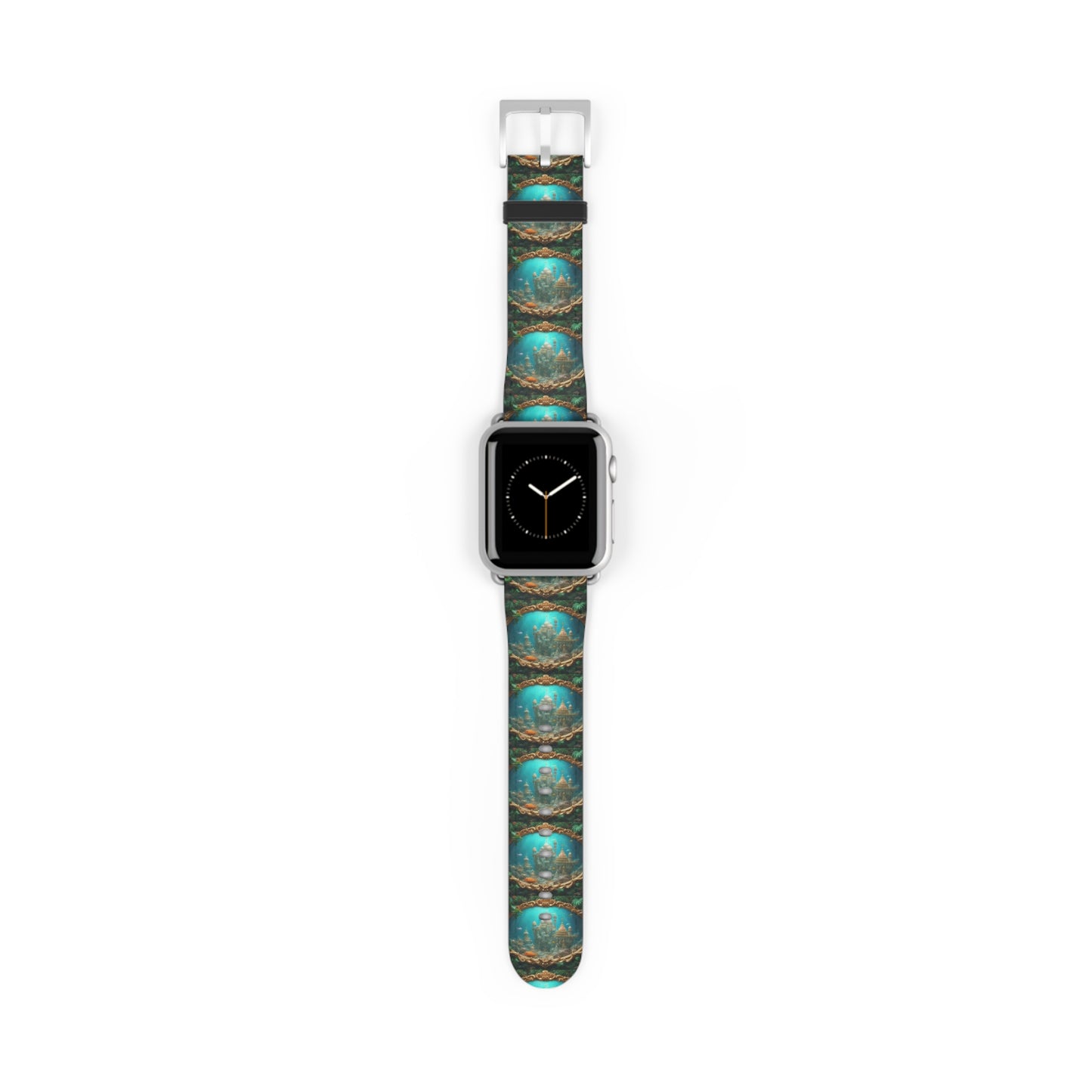 Apple Watch Band - Mermaid Palace, Aegean Sea, Vertical