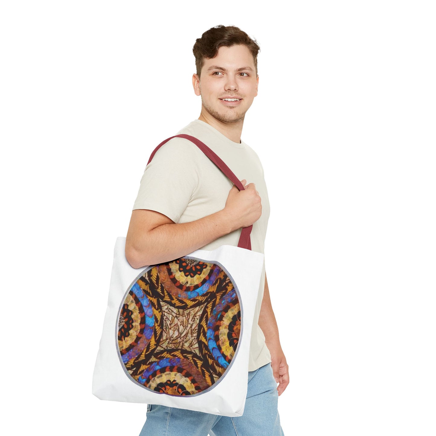 Real Butterfly Wing Plate #3 Tote Bag/MACRO - 3 Sizes