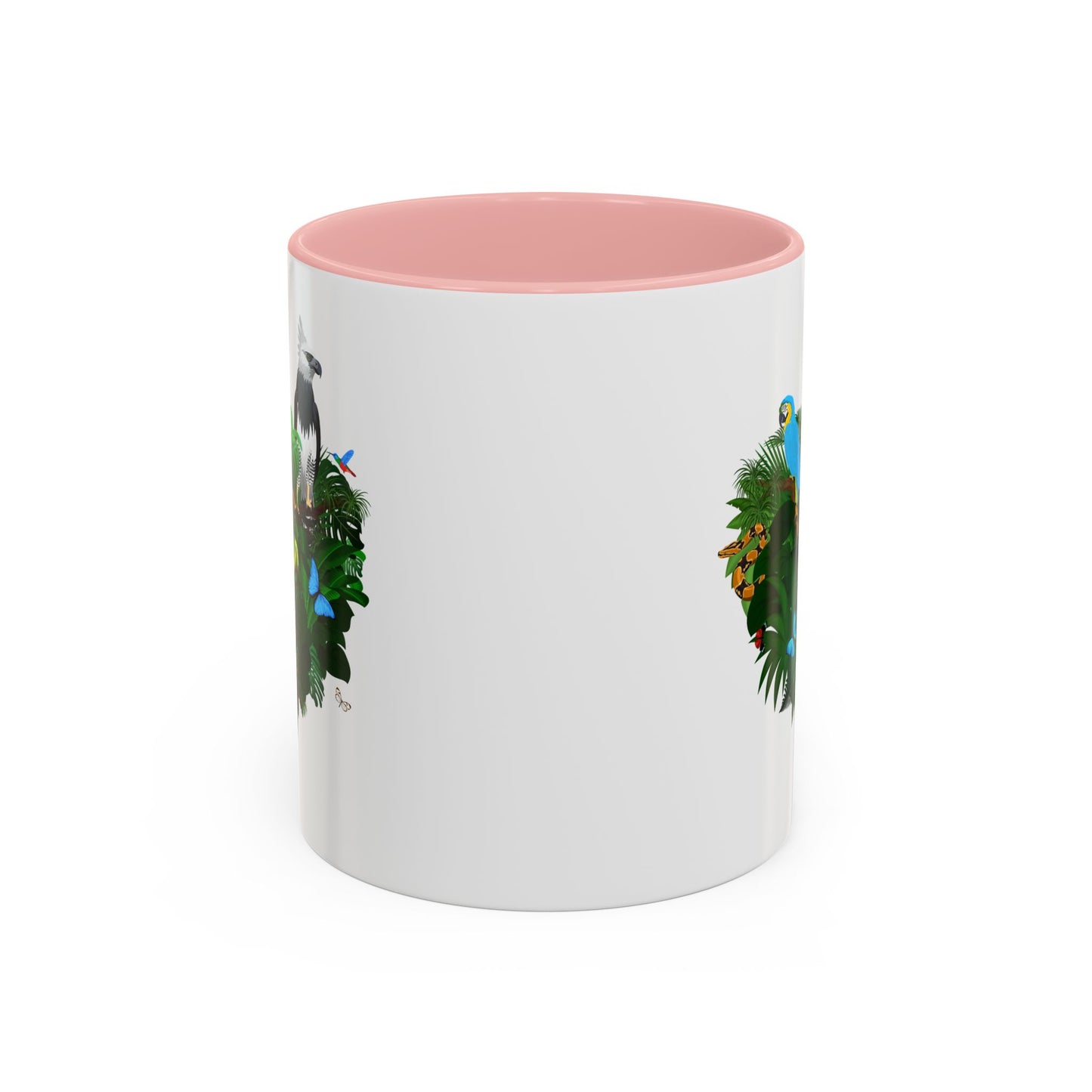 Accent Coffee Mug | Tropical-Inspired Drinkware / Rainforest Love