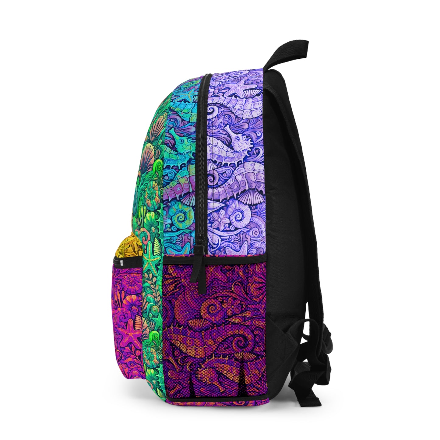 Tropical Backpack / Seahorses, Color Mix
