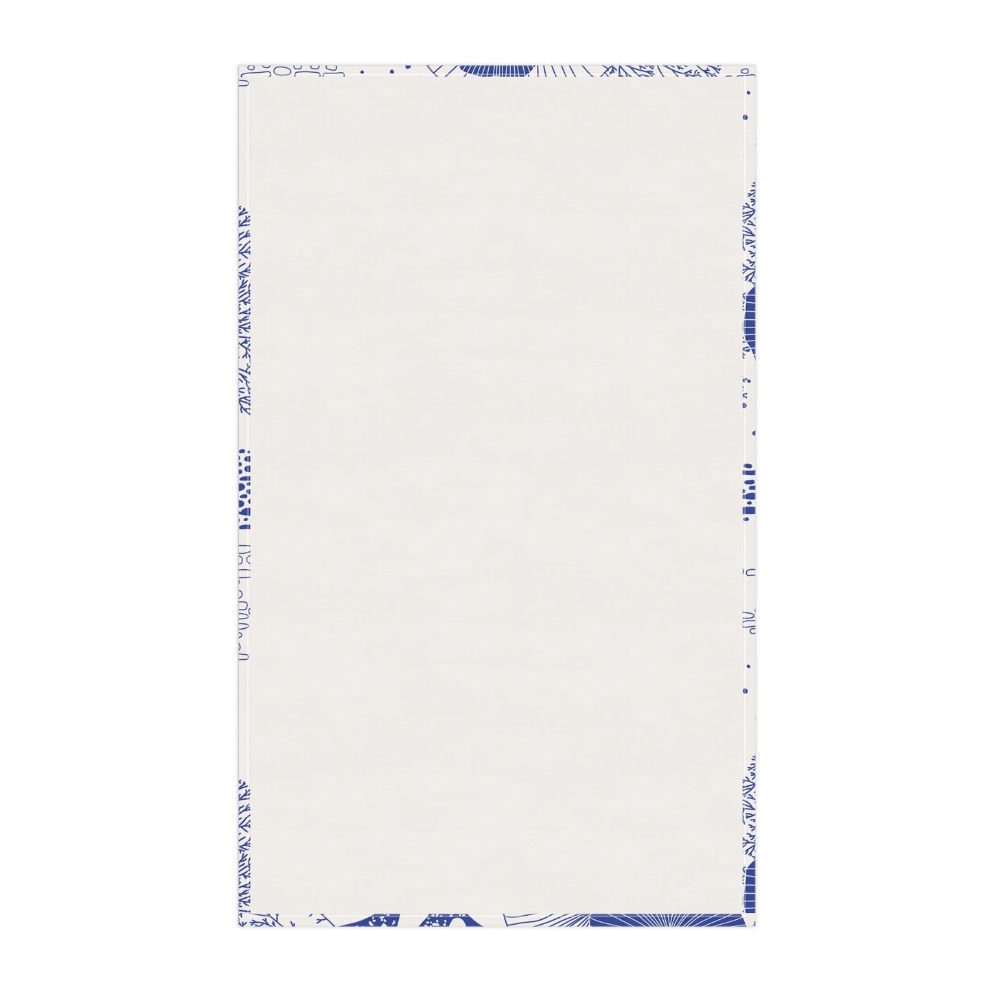 Tea Towels (cotton, poly), Plankton Drift Blue