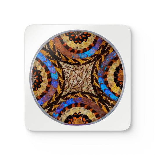 Coaster Set - Real Butterfly Wing Plate #3