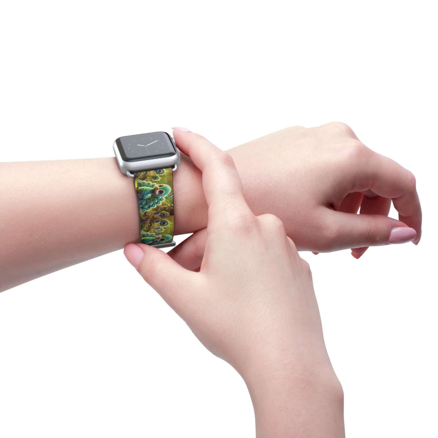 Apple Watch Band - Tropical Baby Peacock