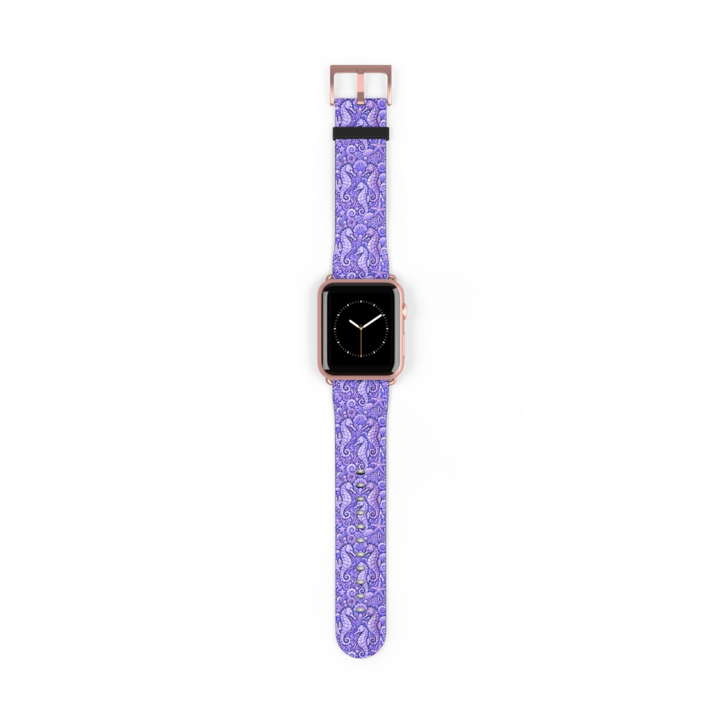 Apple Watch Band - Tropical Seahorse Trio, Amethyst