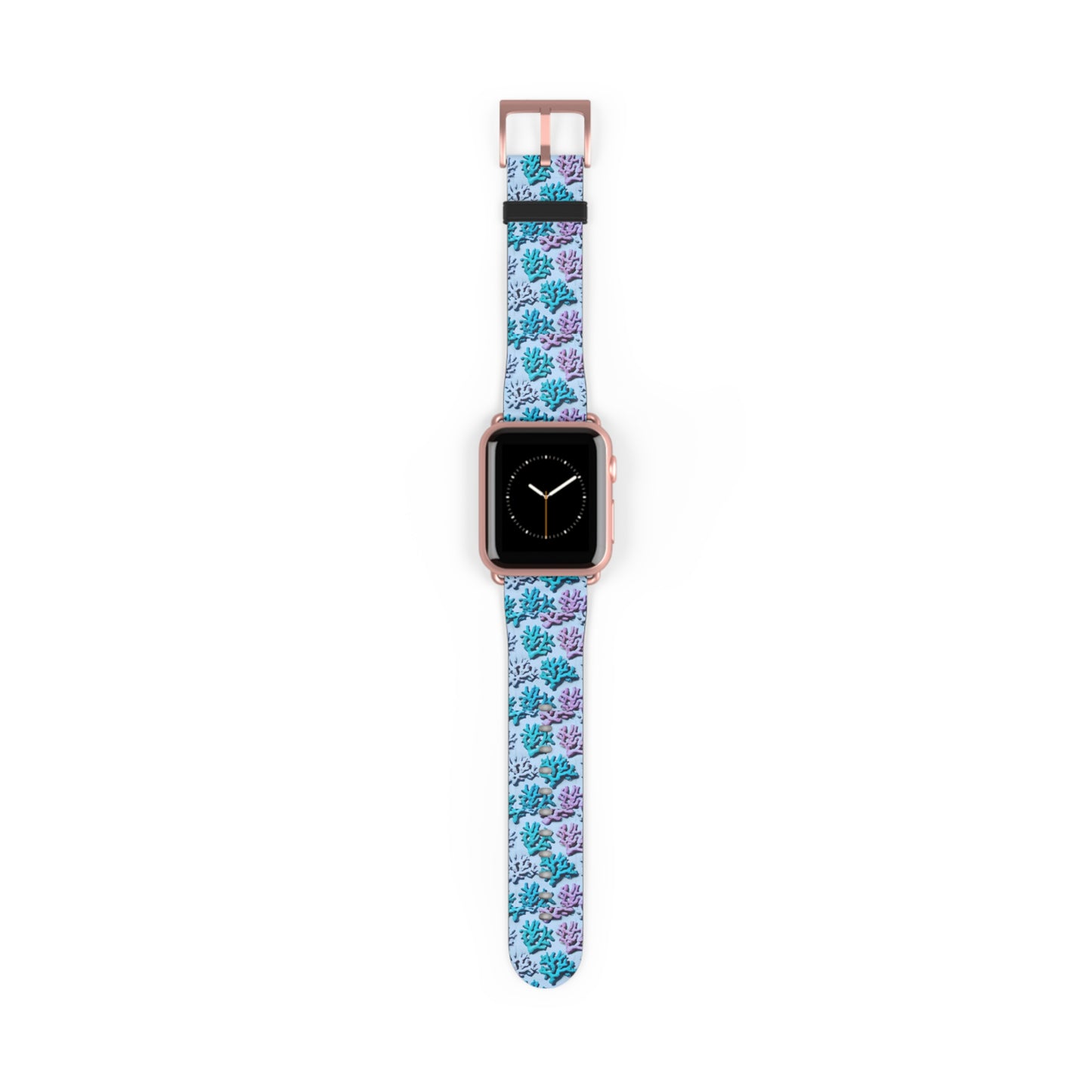 Apple Watch Band - Corals, Polar Blue