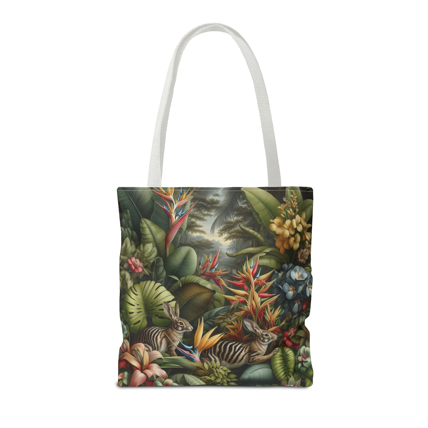 Rainforest Rabbit Outing Tote Bag - 3 Sizes