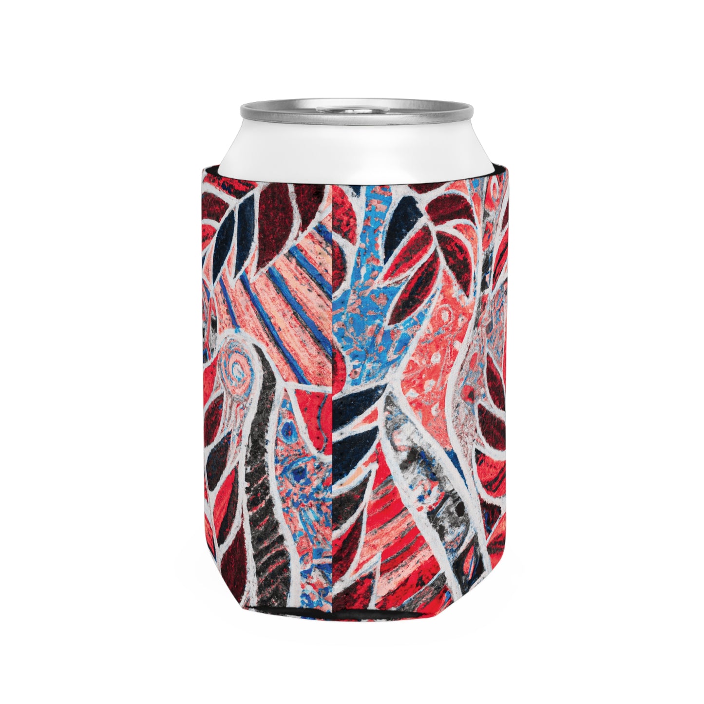 Amazon Whimsy/Red Can Cooler Sleeve - Perfect for Outdoor Picnics