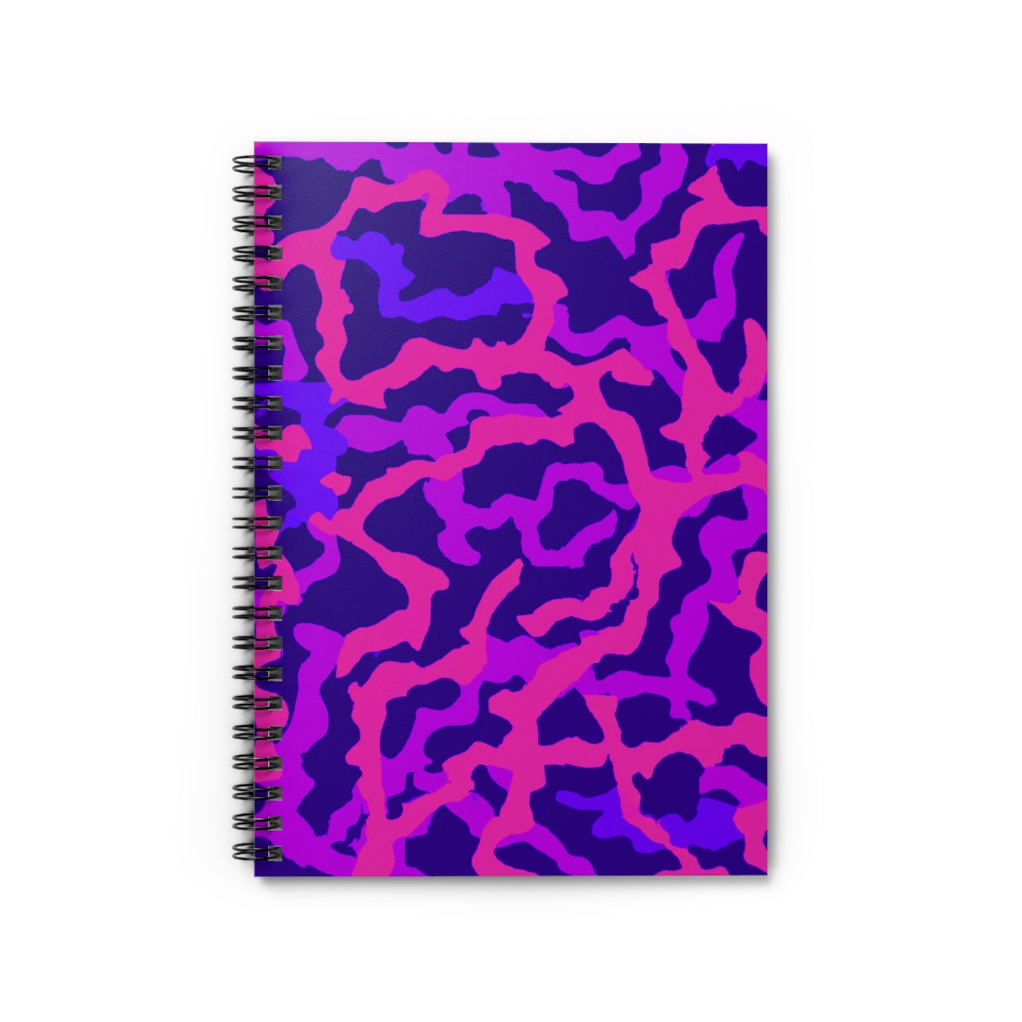 Spiral Notebook - Coral Threads/Heatwave