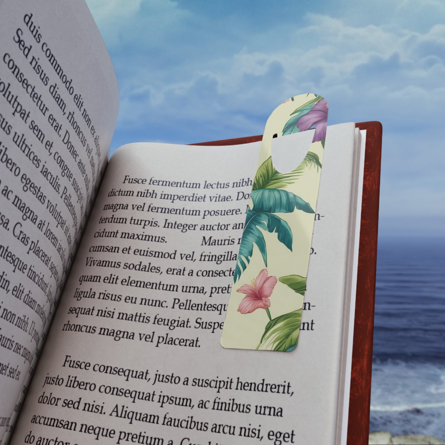 Bookmark - Aluminum, Mary's Garden Toile