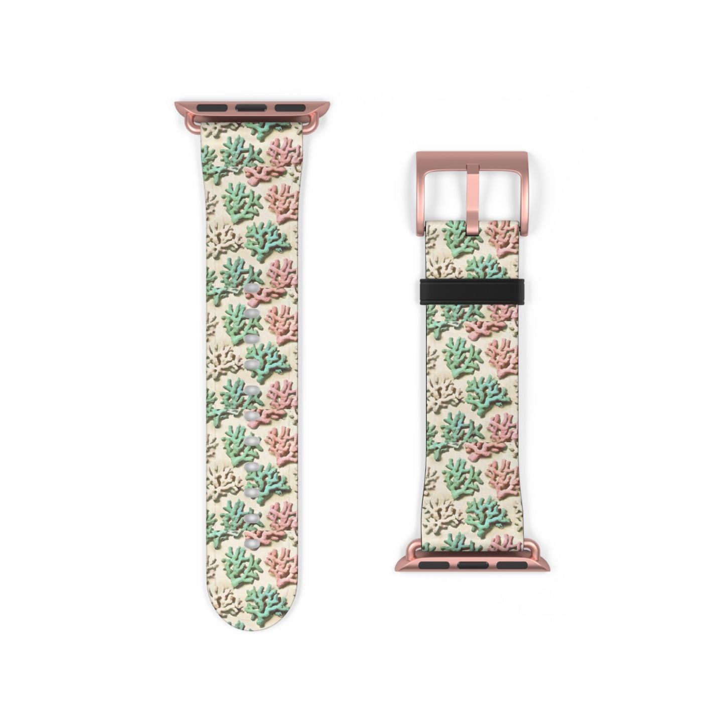 Apple Watch Band - Corals, Cream