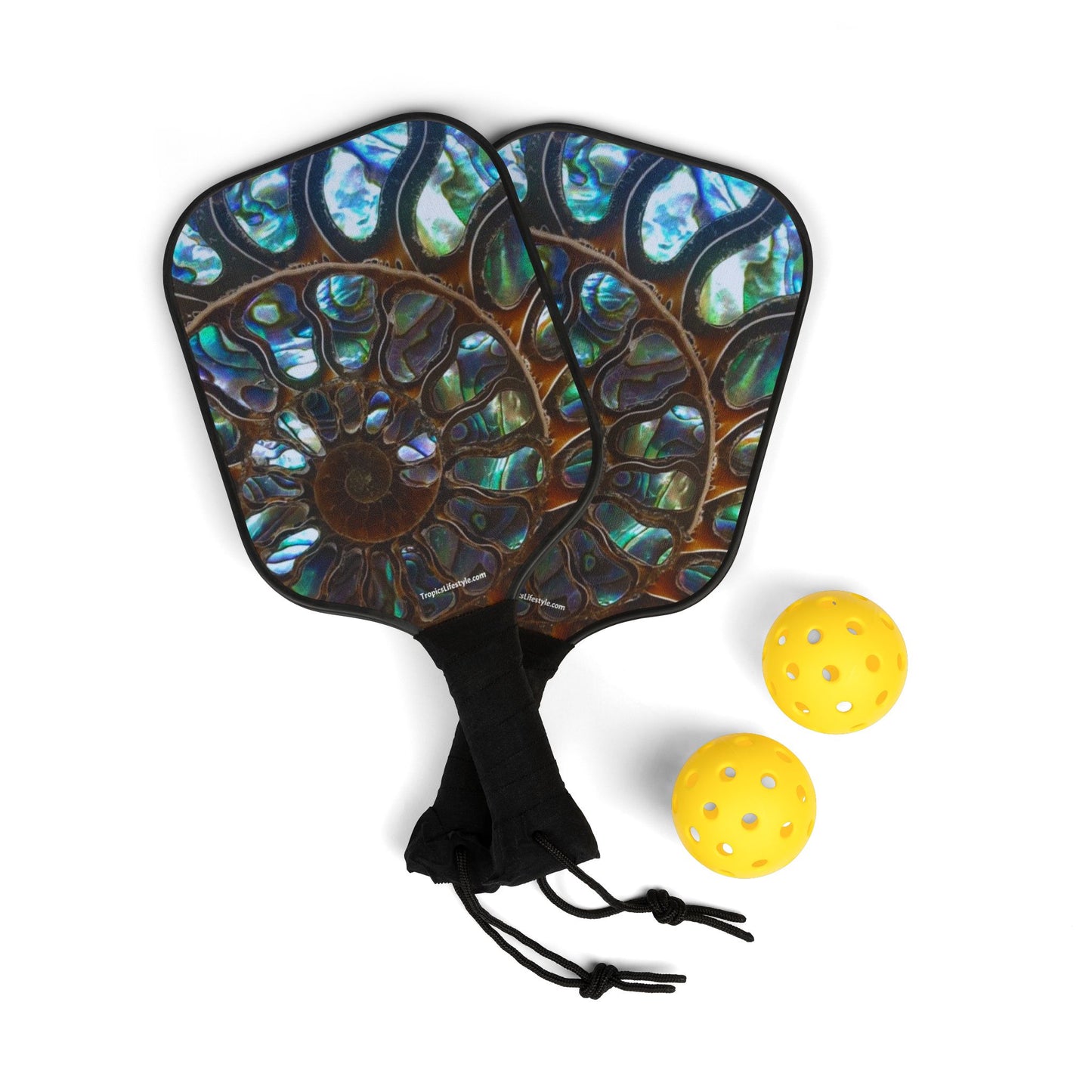 Pickleball Kit - Ammonite & Abalone