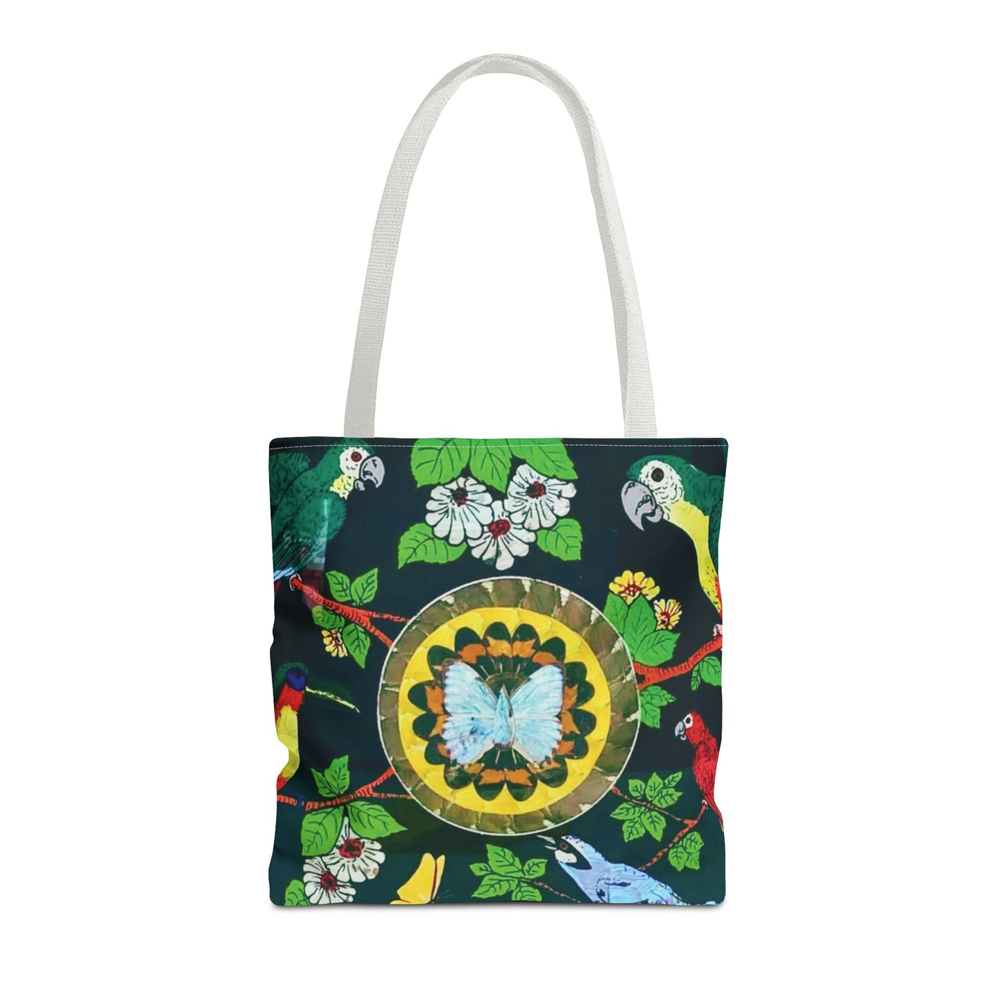 Parrots & Butterfly/Real Wings Tote Bag - 3 Sizes