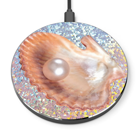 Wireless Charger - Disco Peach Pearl Oyster