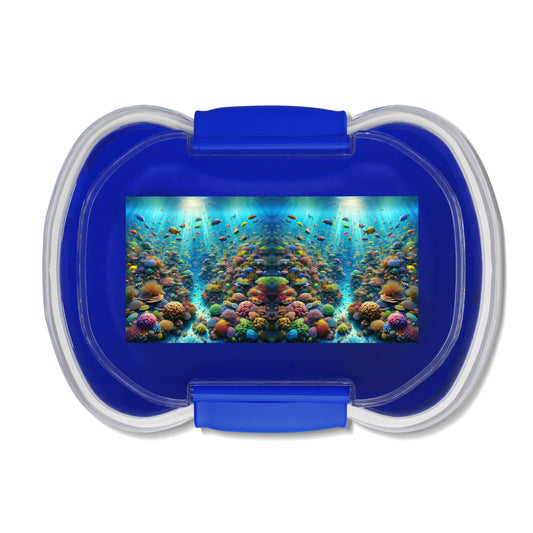 Busy Coral Reef Bento Box - Ideal for Lunches and Picnics