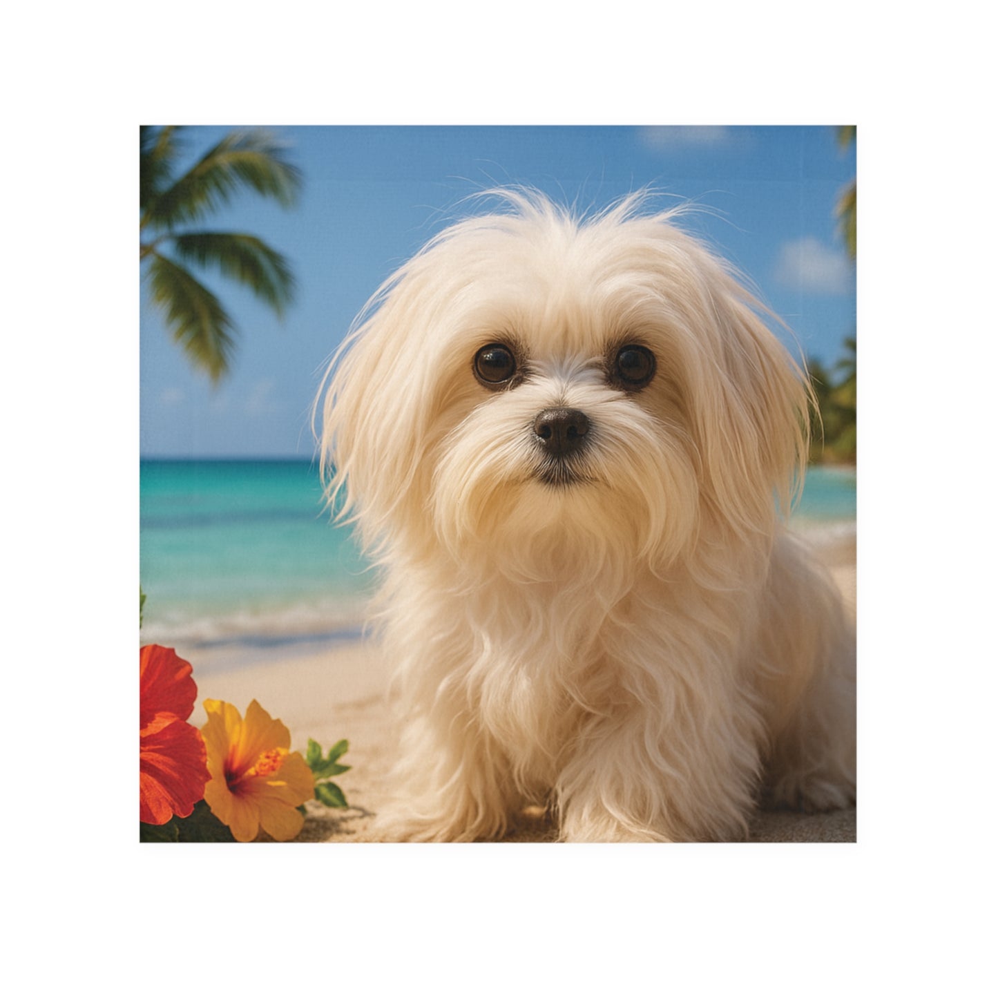 Face Towel - Puppy Ariel