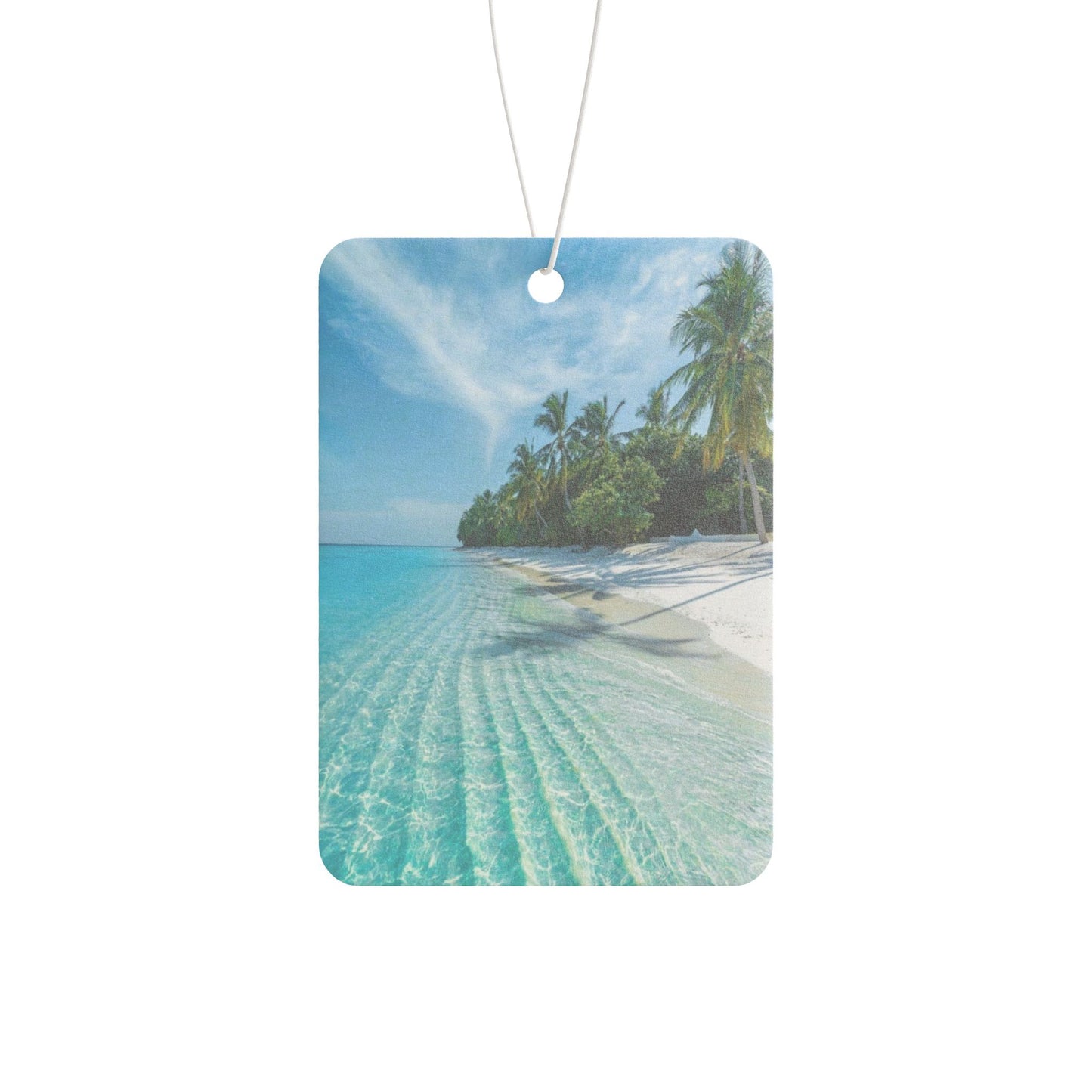 Car Air Freshener - Calming Private Beach