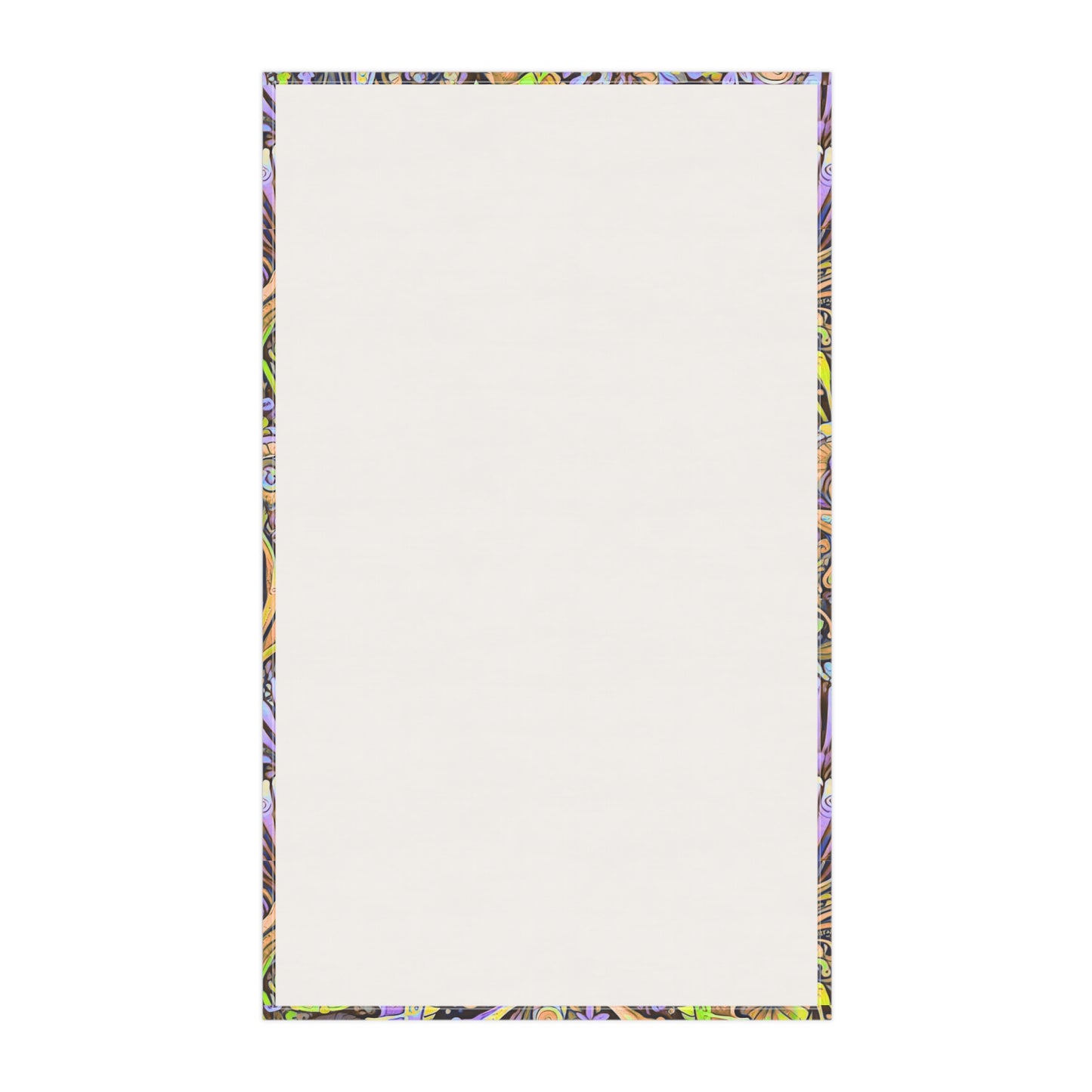 Tea Towels (cotton, poly), Seahorse Trio, Yellow and Purple