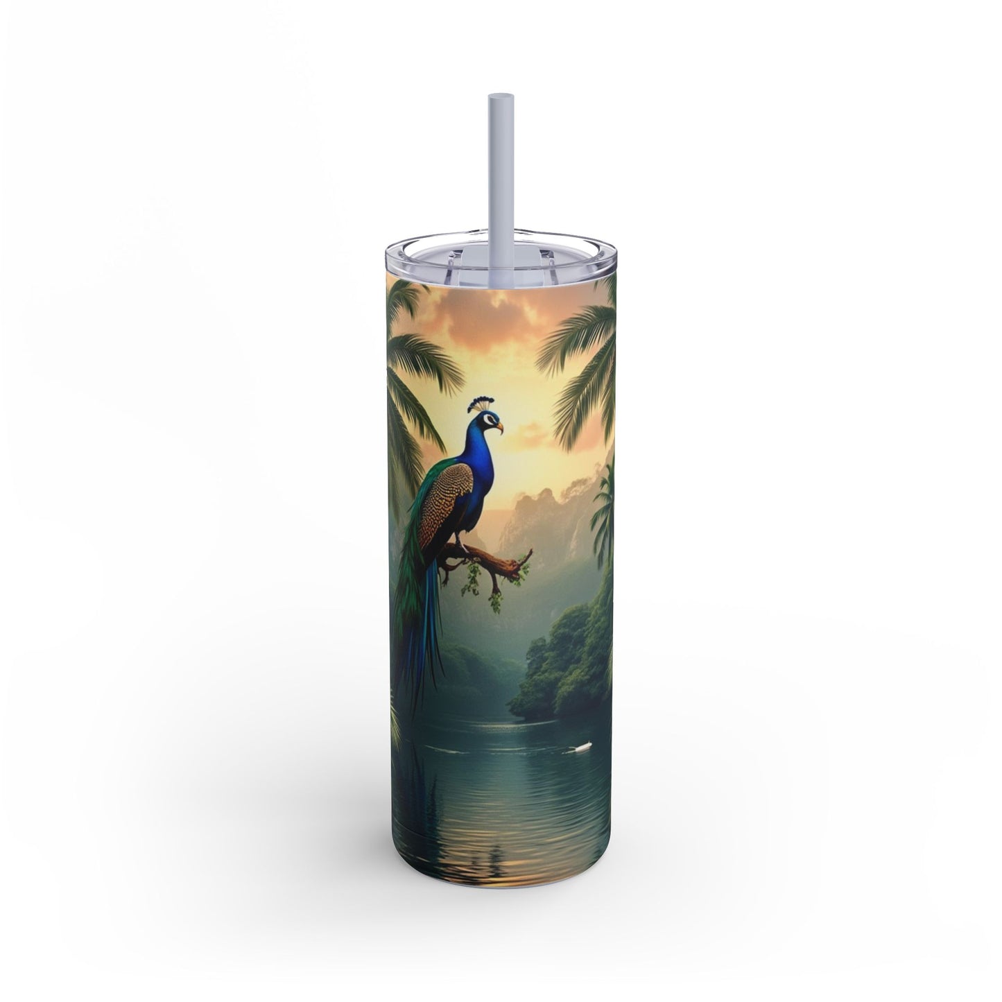 20oz Matte Tumbler, 7 Colors - Stylish Travel Cup - Emerald Guardian