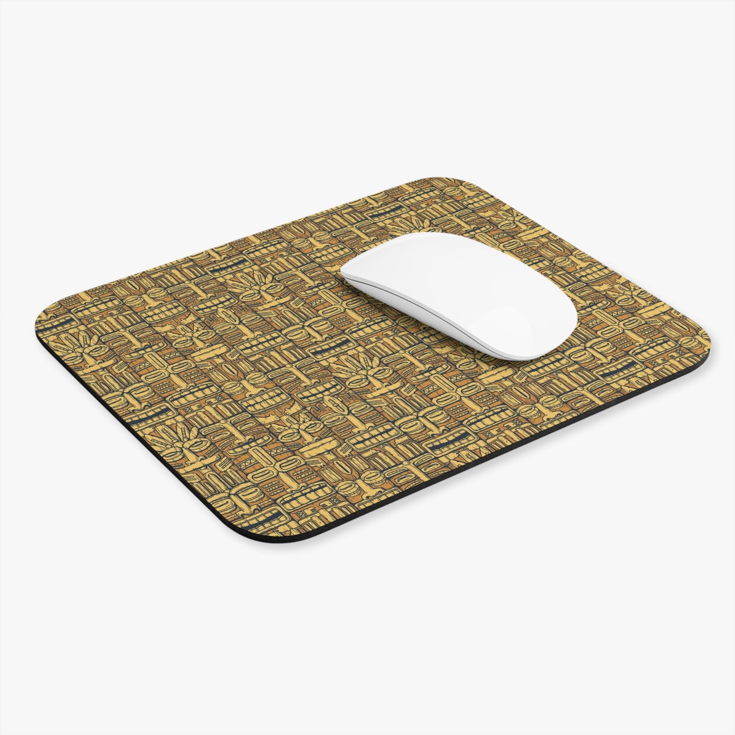 Mouse Pad (Rectangle) - Old Tiki Totems