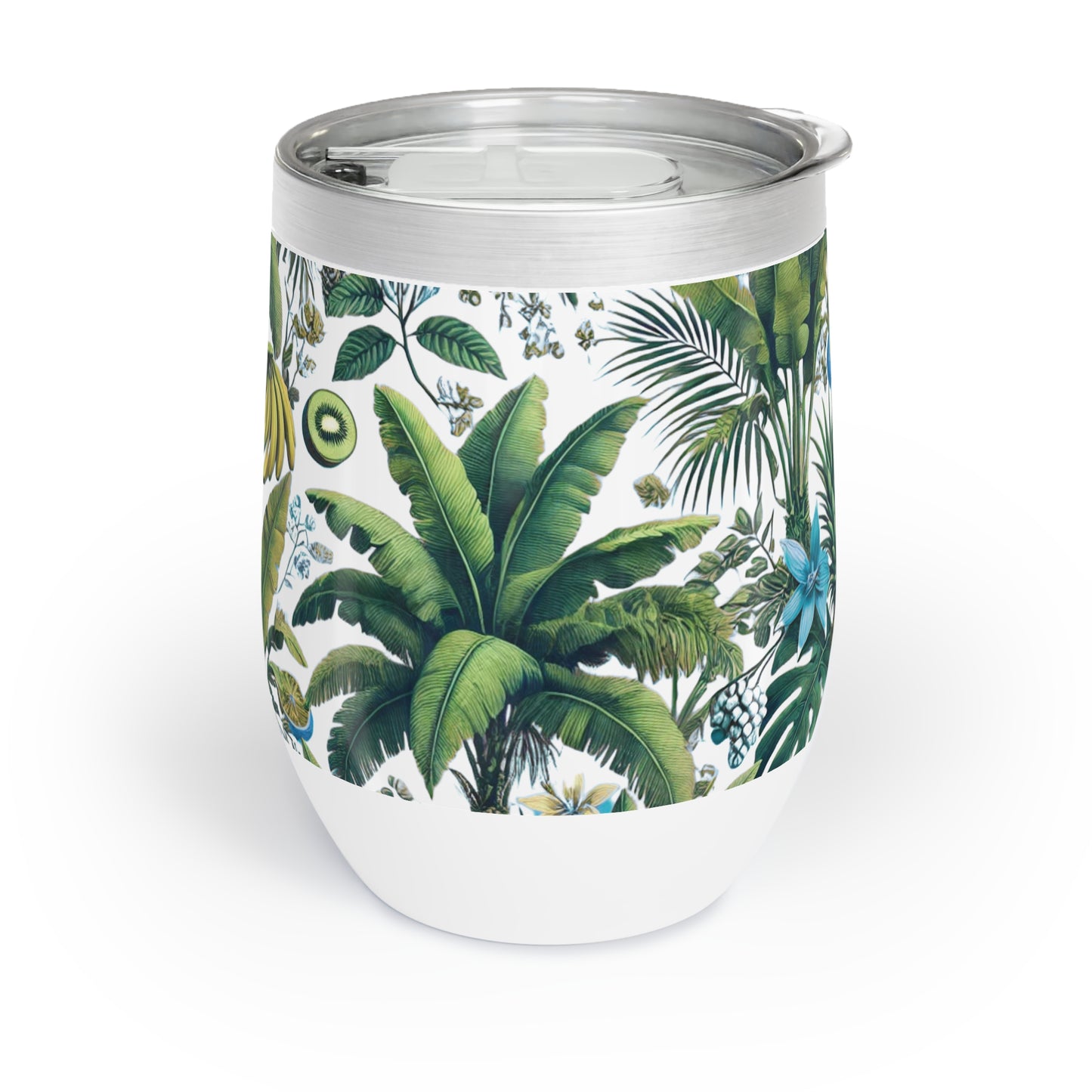 Chill Wine Tumbler / More Tropical Fruit, White