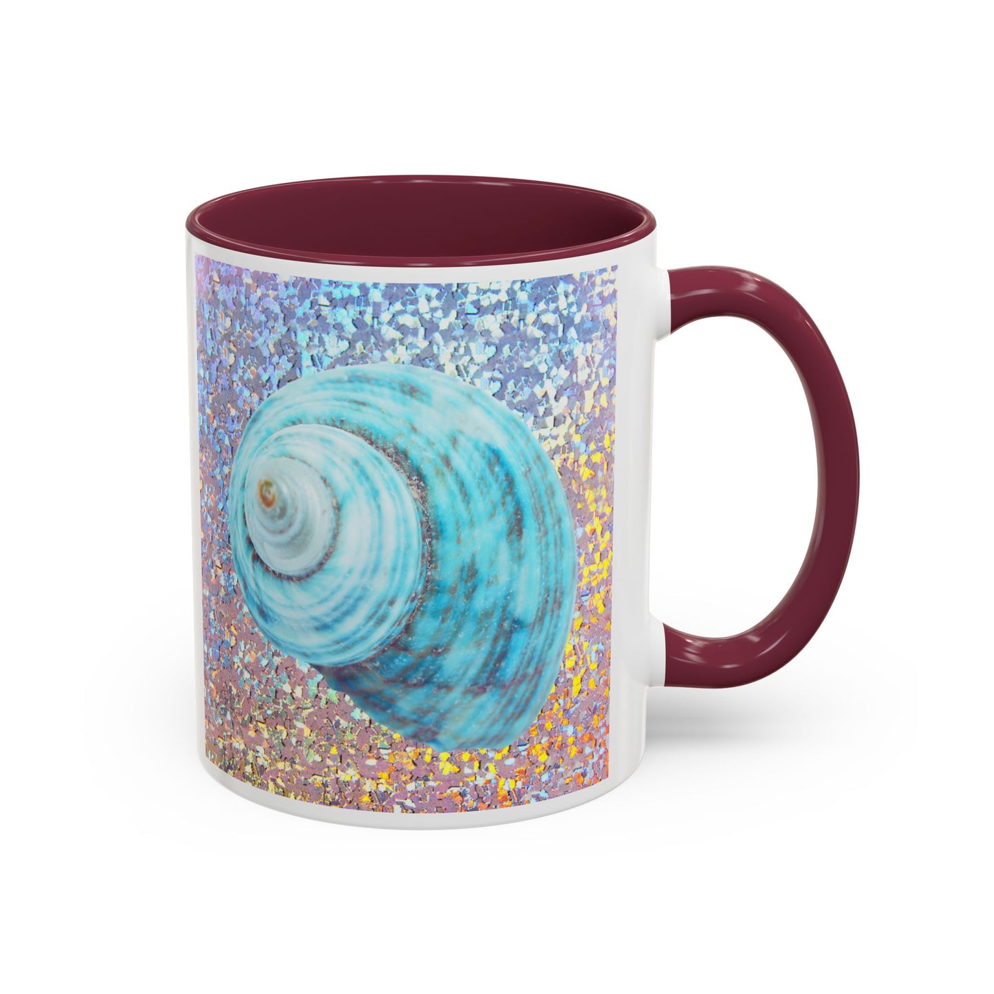 Colorful Mugs (11oz, 15oz), Disco Jade Turbo Shell