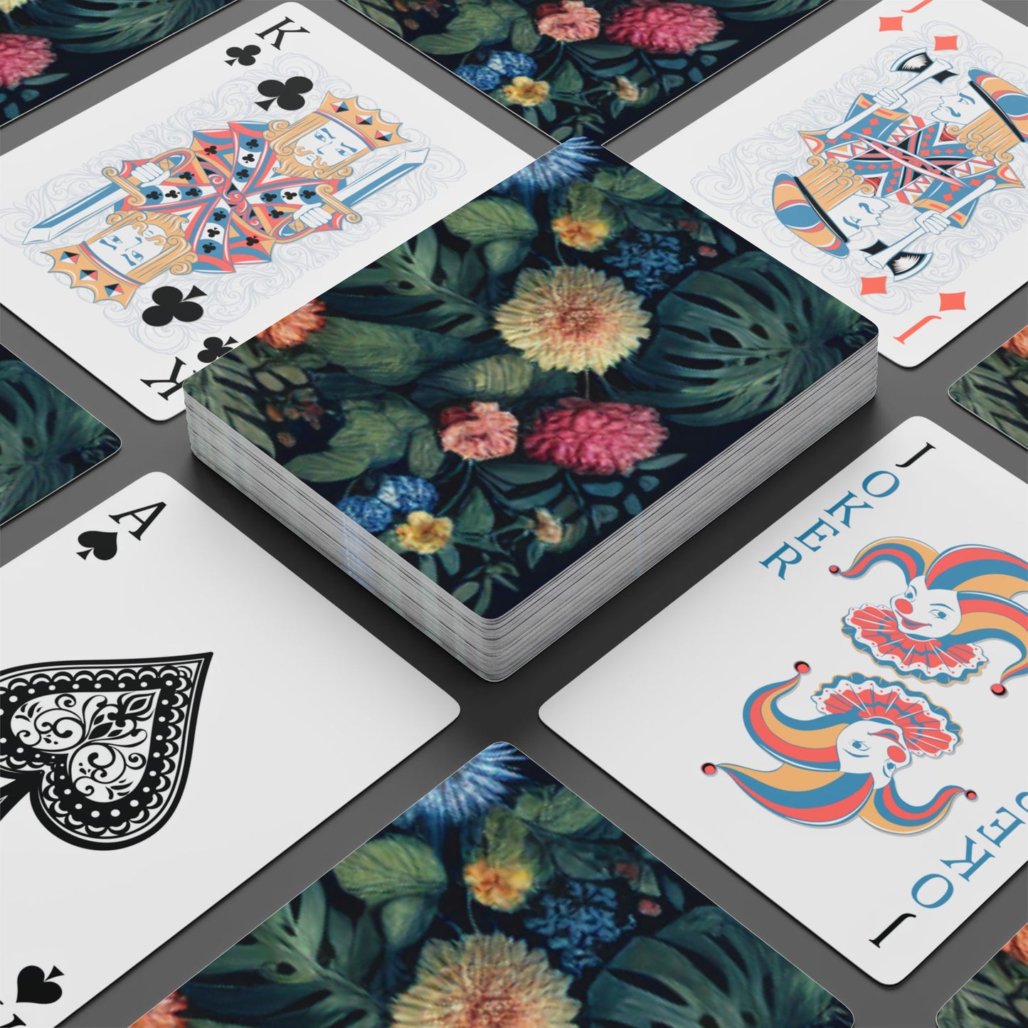 Poker Playing Cards -  Classic Rainforest Beauties