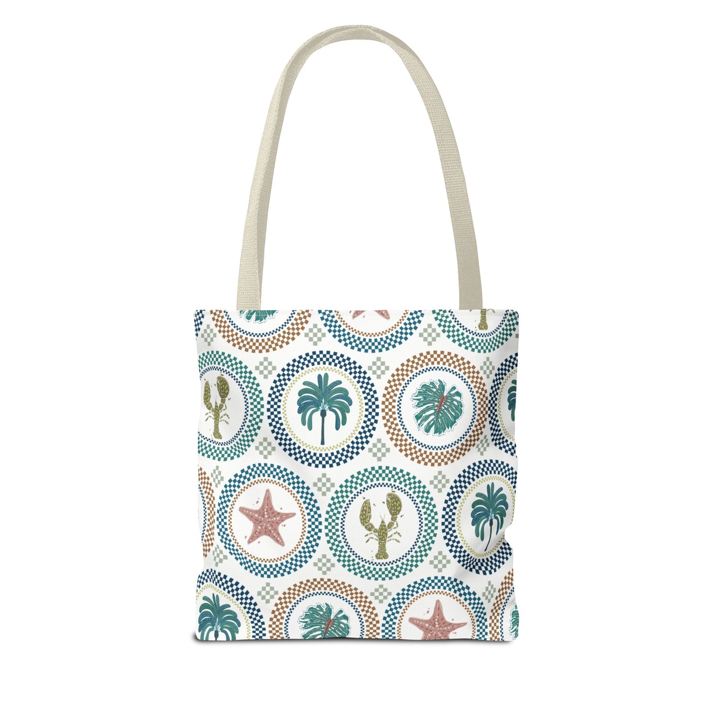 Mosaic Tropi Sealife Tote Bag - 3 Sizes