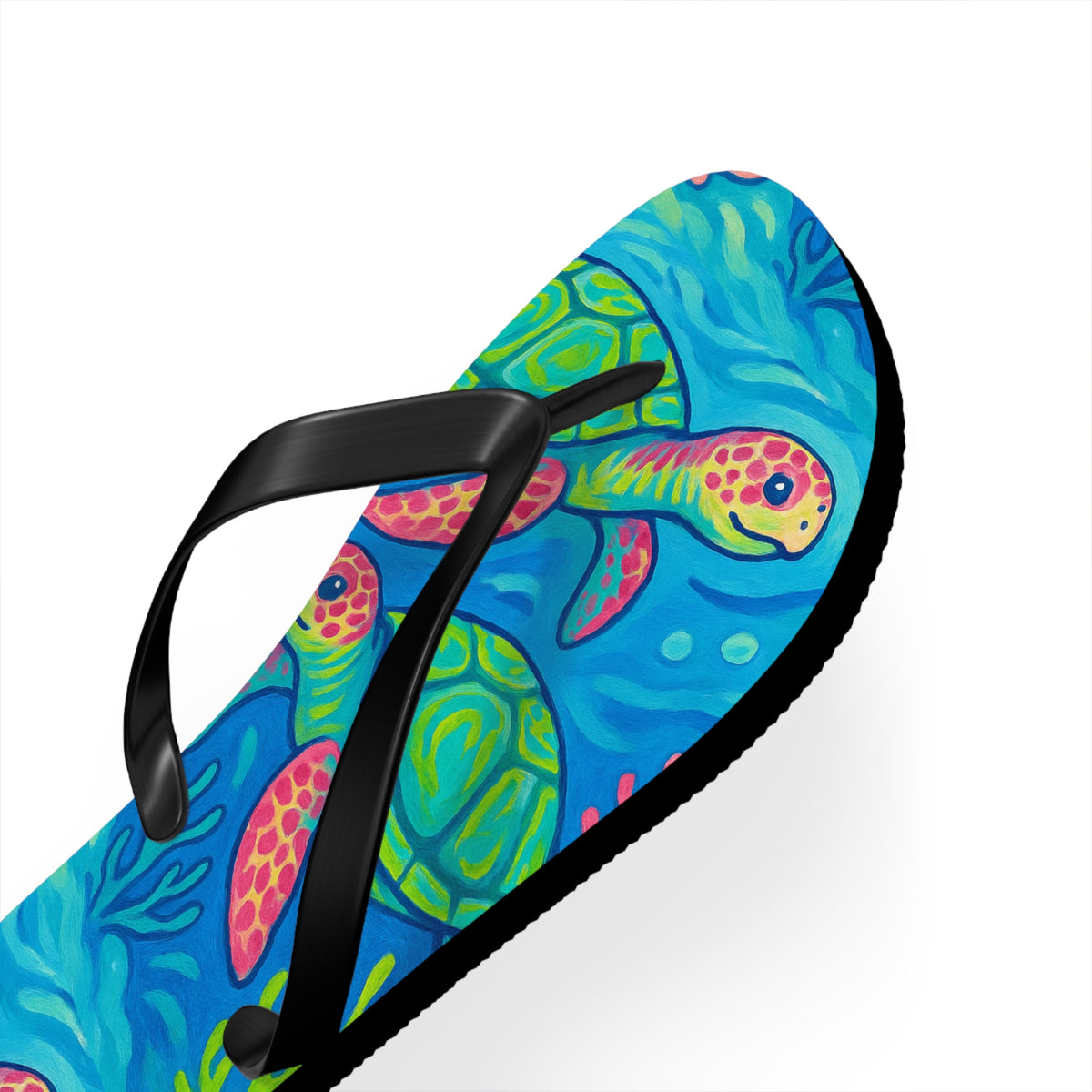 Flip Flops - Turtles and Corals