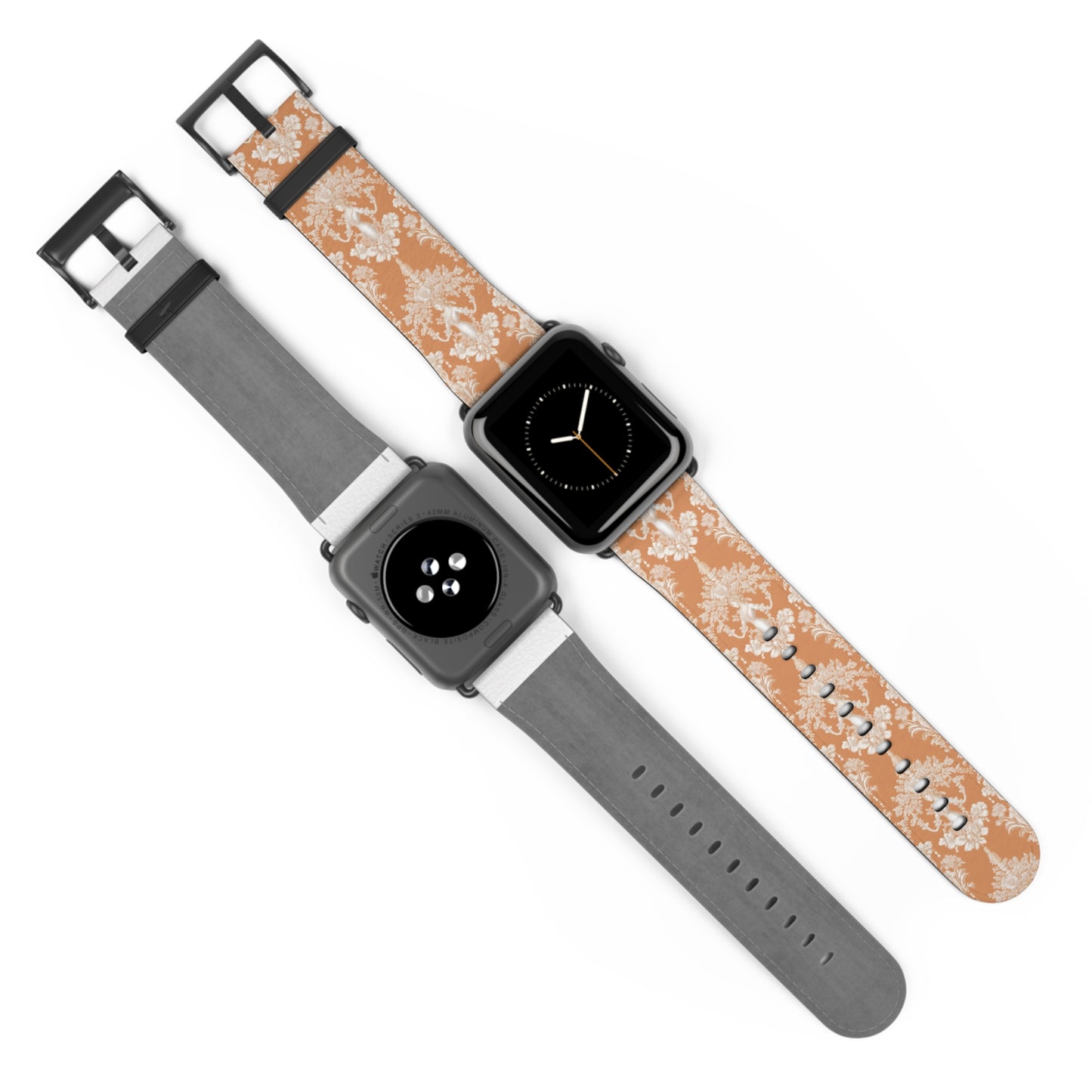 Apple Watch Band - Pearl Lady Toile, melon