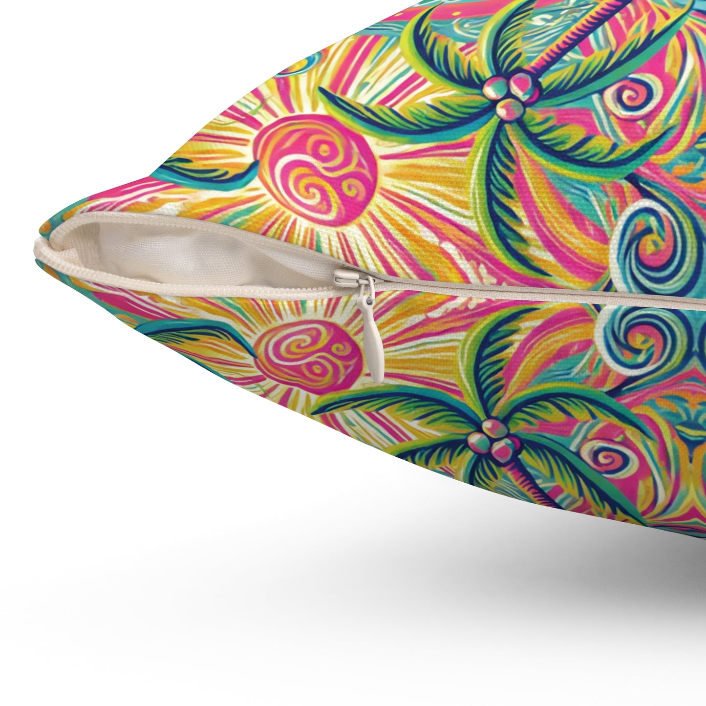 Decorative Pillow - Accent Cushion, 4 Sizes / Kaleido Bay